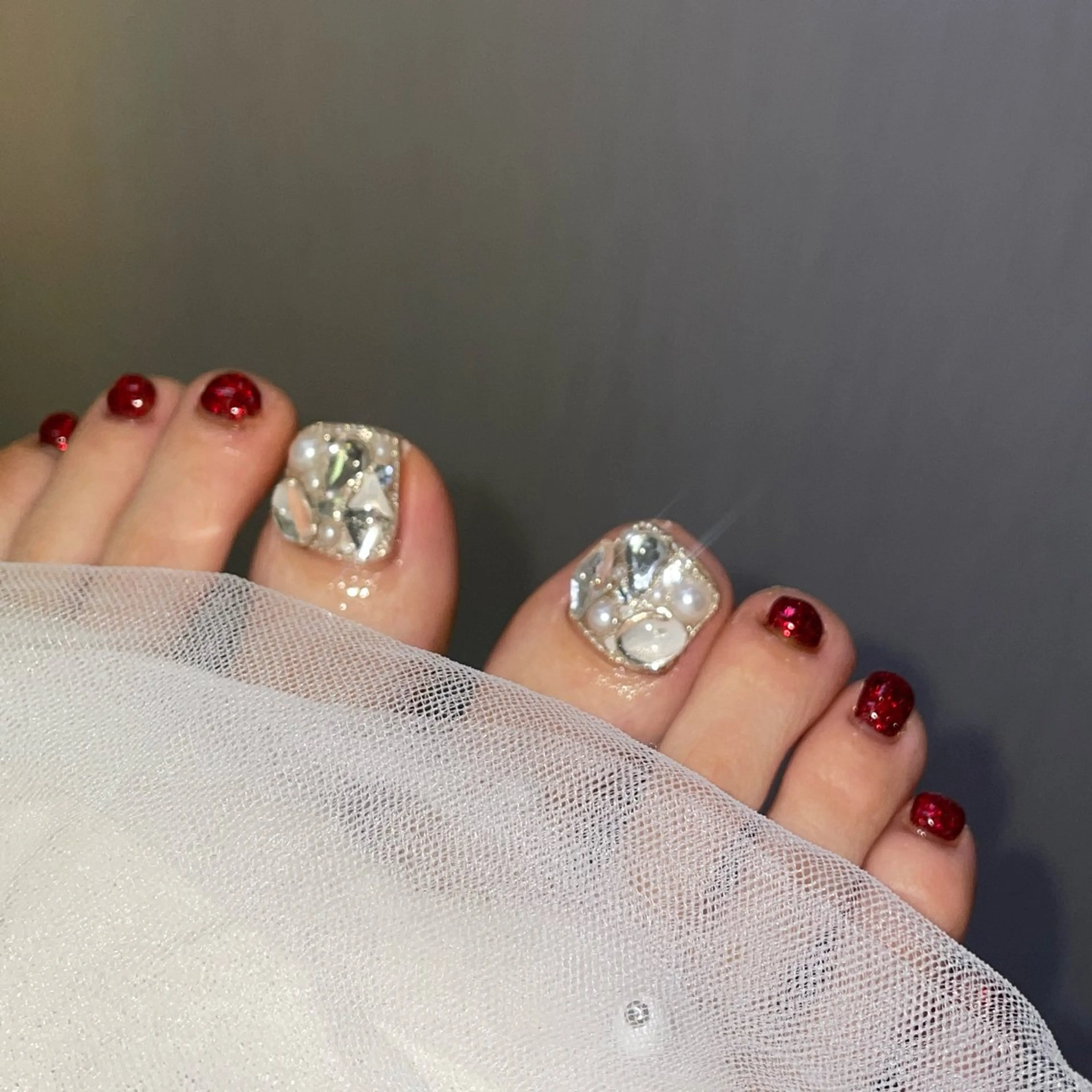 練習モデル フットポイントアート オフなしの写真