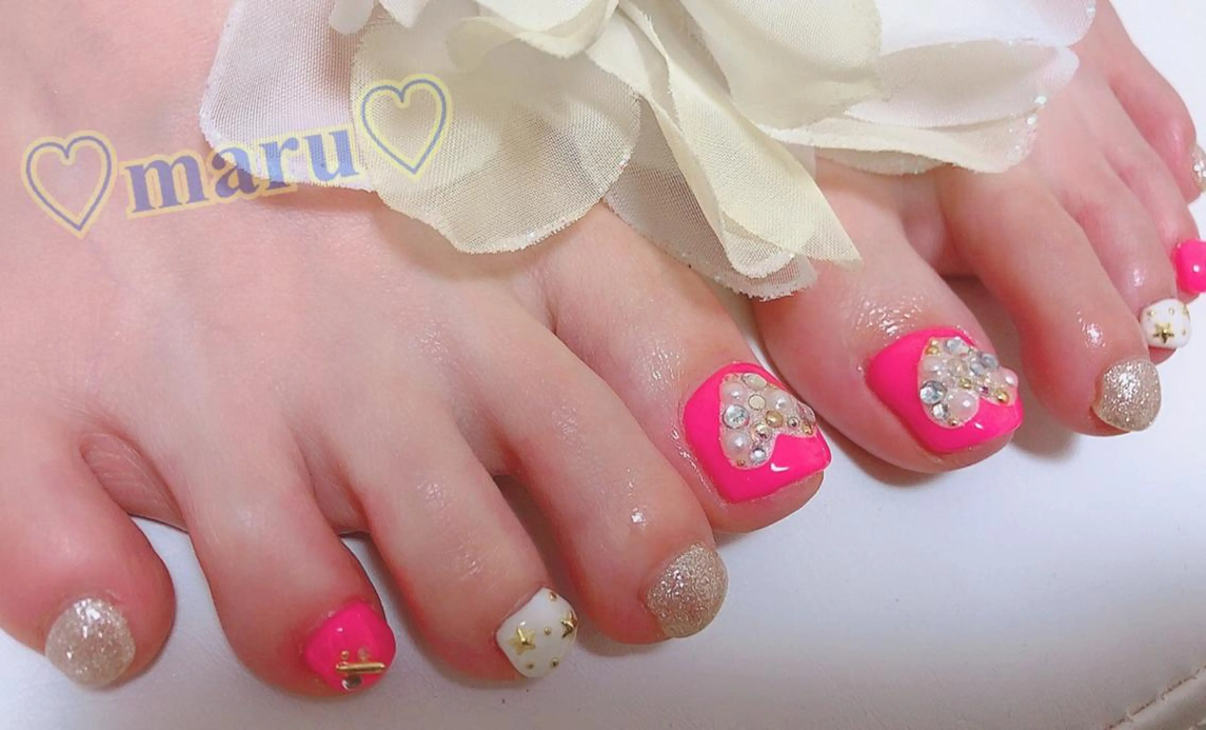ネイル ハンドネイル フットネイル まるみ♡7/1〜値上 げ致します(>_<)のその他イメージ