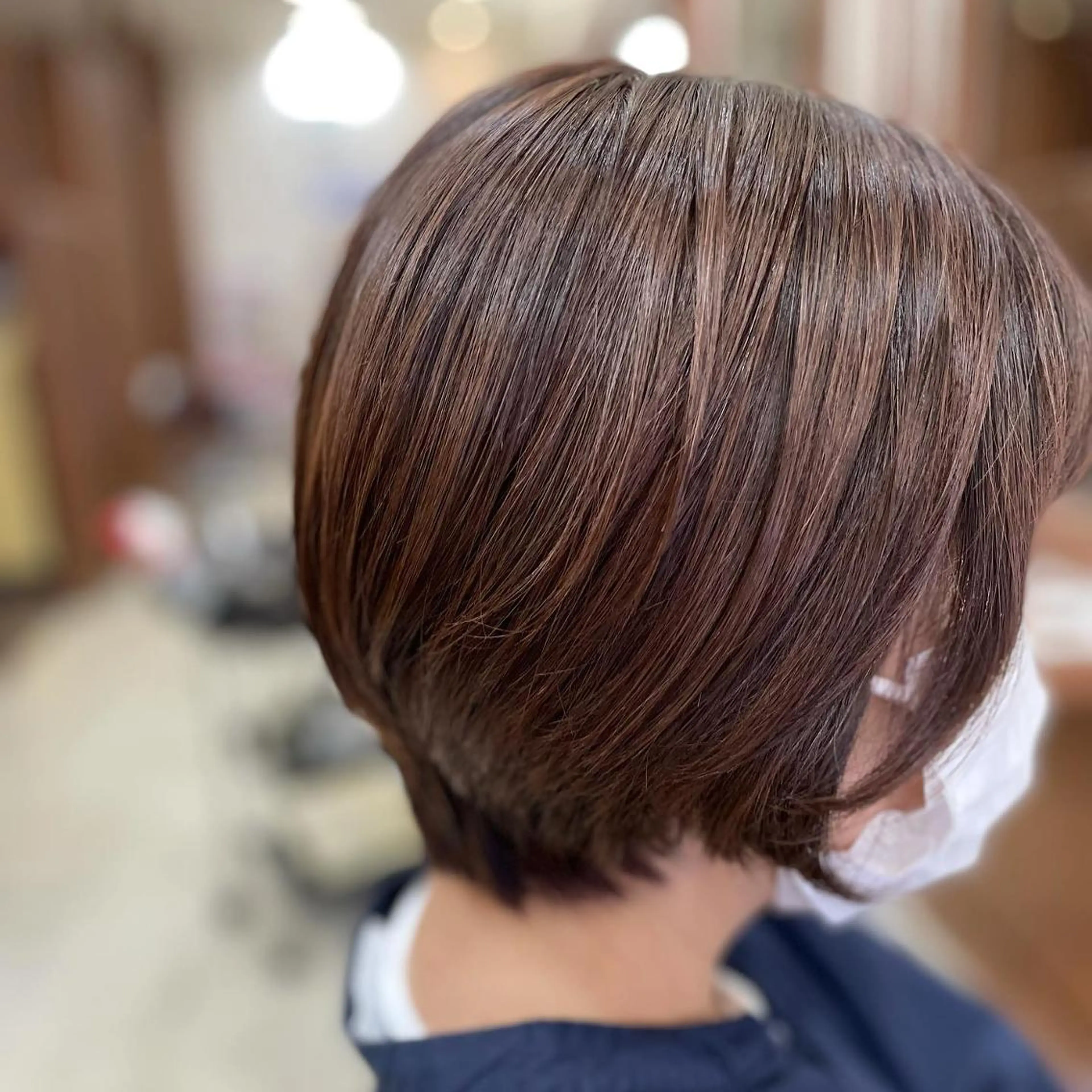 ショート カラー ハイライトカラー インナーカラー ハイライト 髪質改善 縮毛矯正 justbeauty CiNQのヘアスタイル