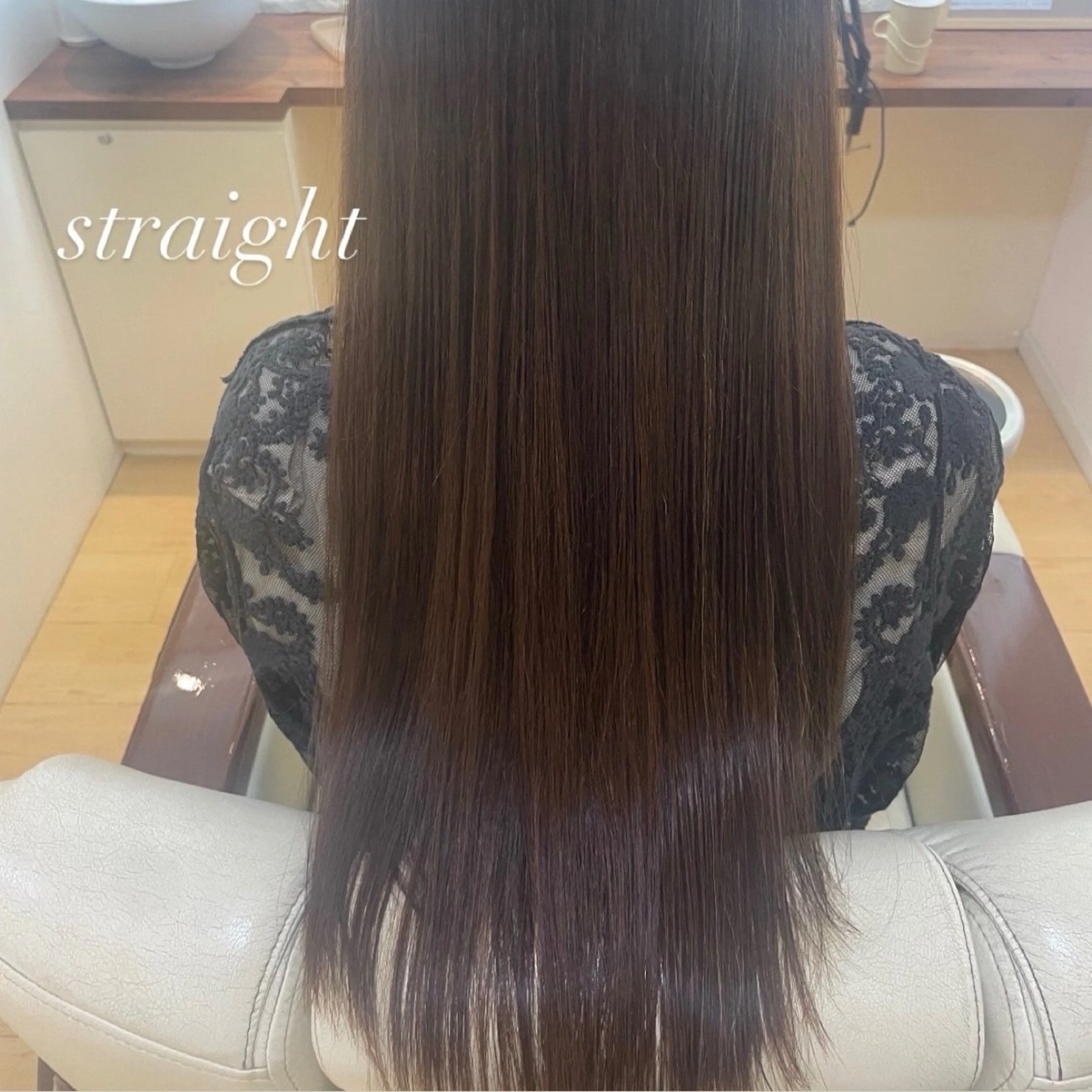 【minimo限定価格✨️】縮毛矯正+ブローの写真