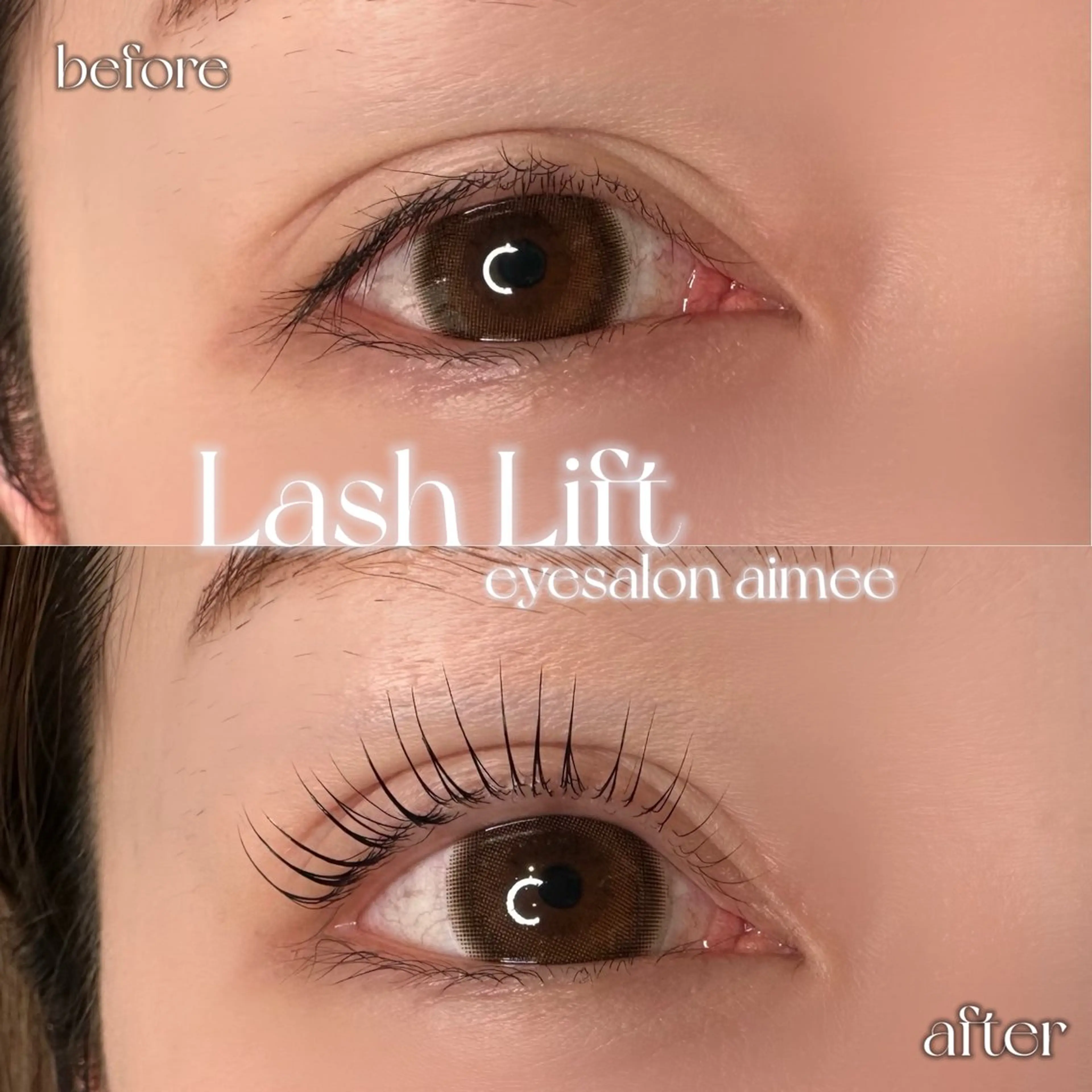 マツエク・マツパ eyesalon aimeeのマツエク・マツパデザイン