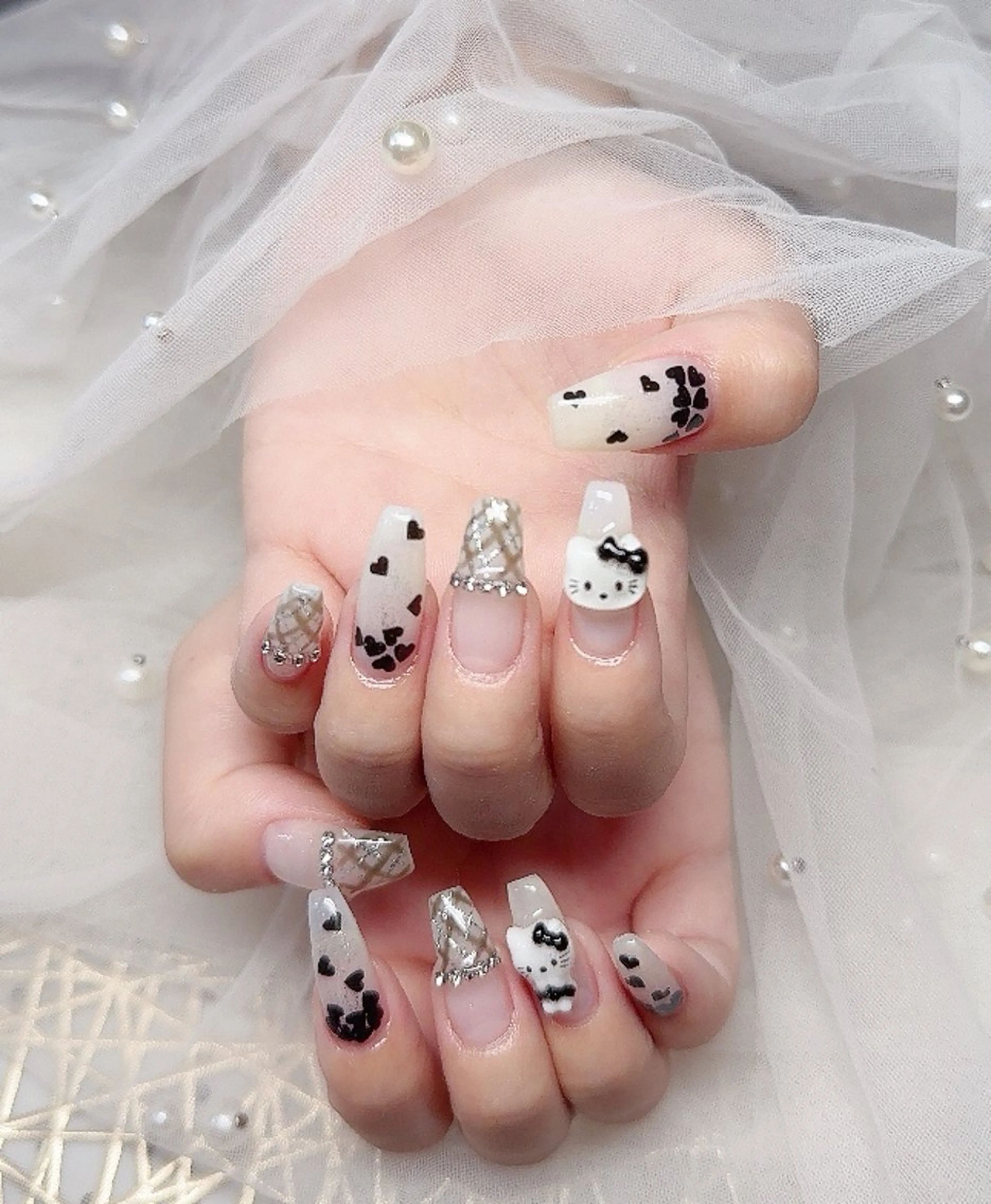 ネイル ラベンダー💖日暮里 ルル💖ネイルのネイルデザイン