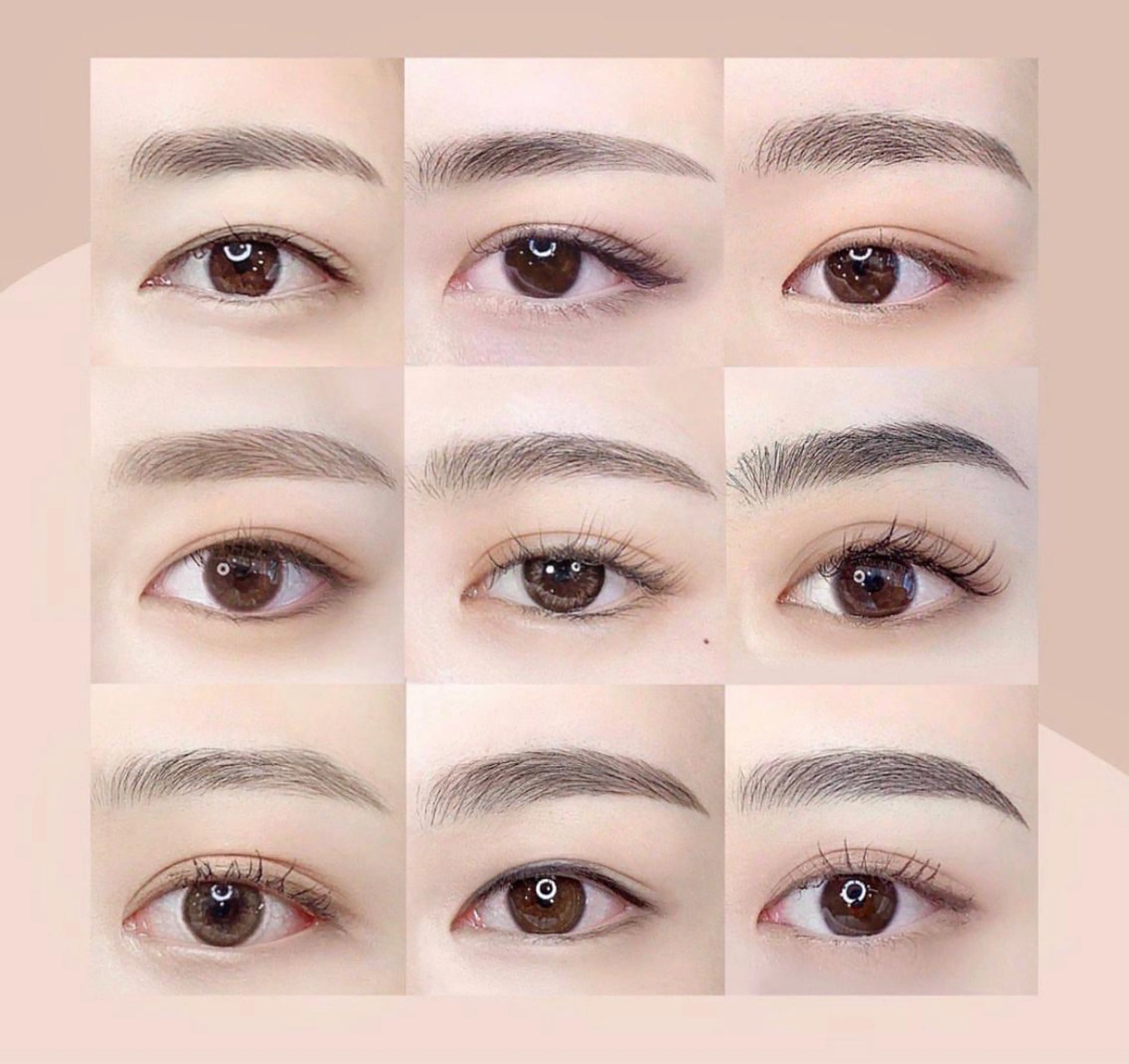 マツエク・マツパ アイブロウ Lifty. aiのマツエク・マツパデザイン