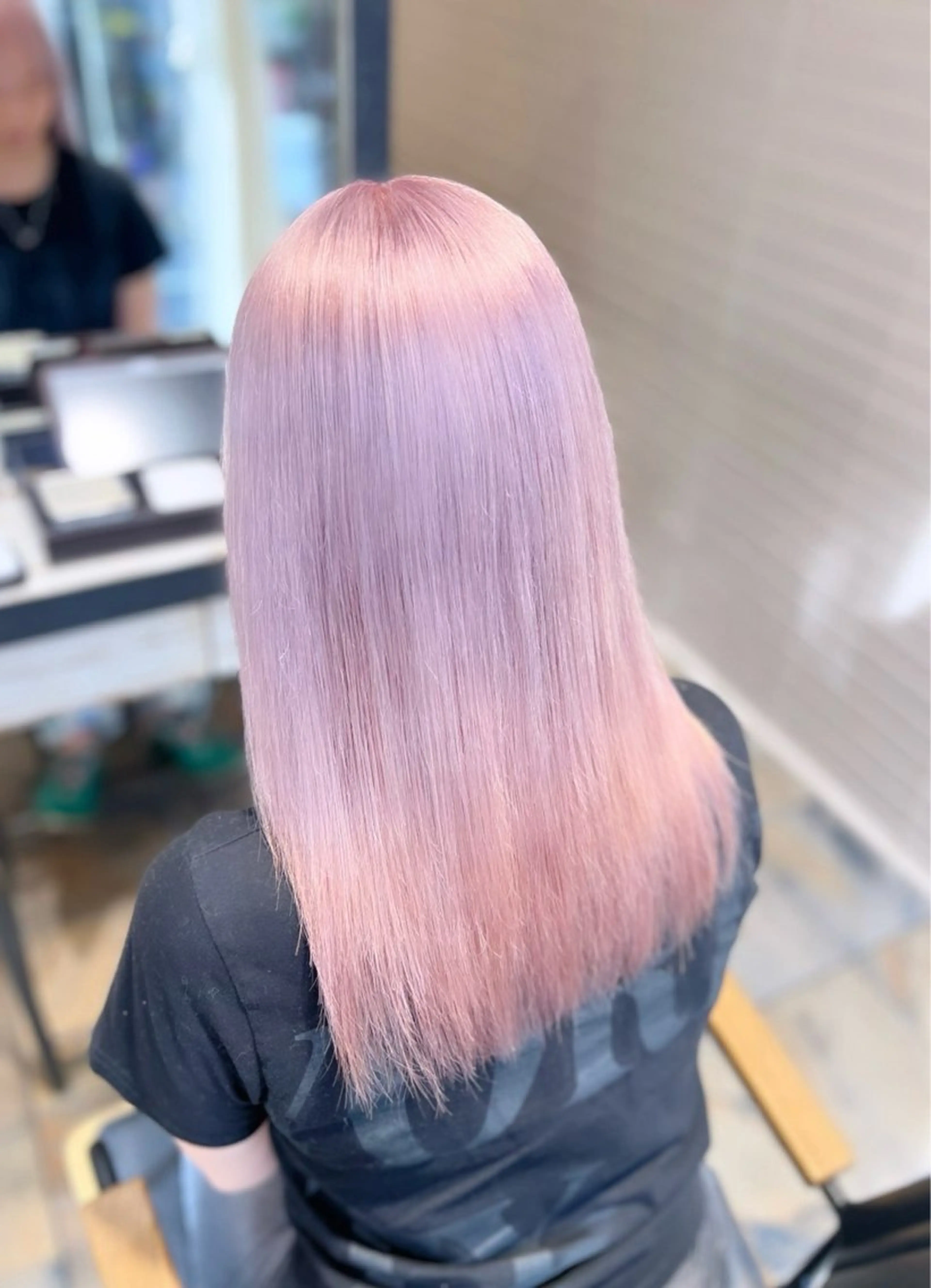 ロング ヘアカラー 韓国風ヘア♥ nonoのヘアスタイル