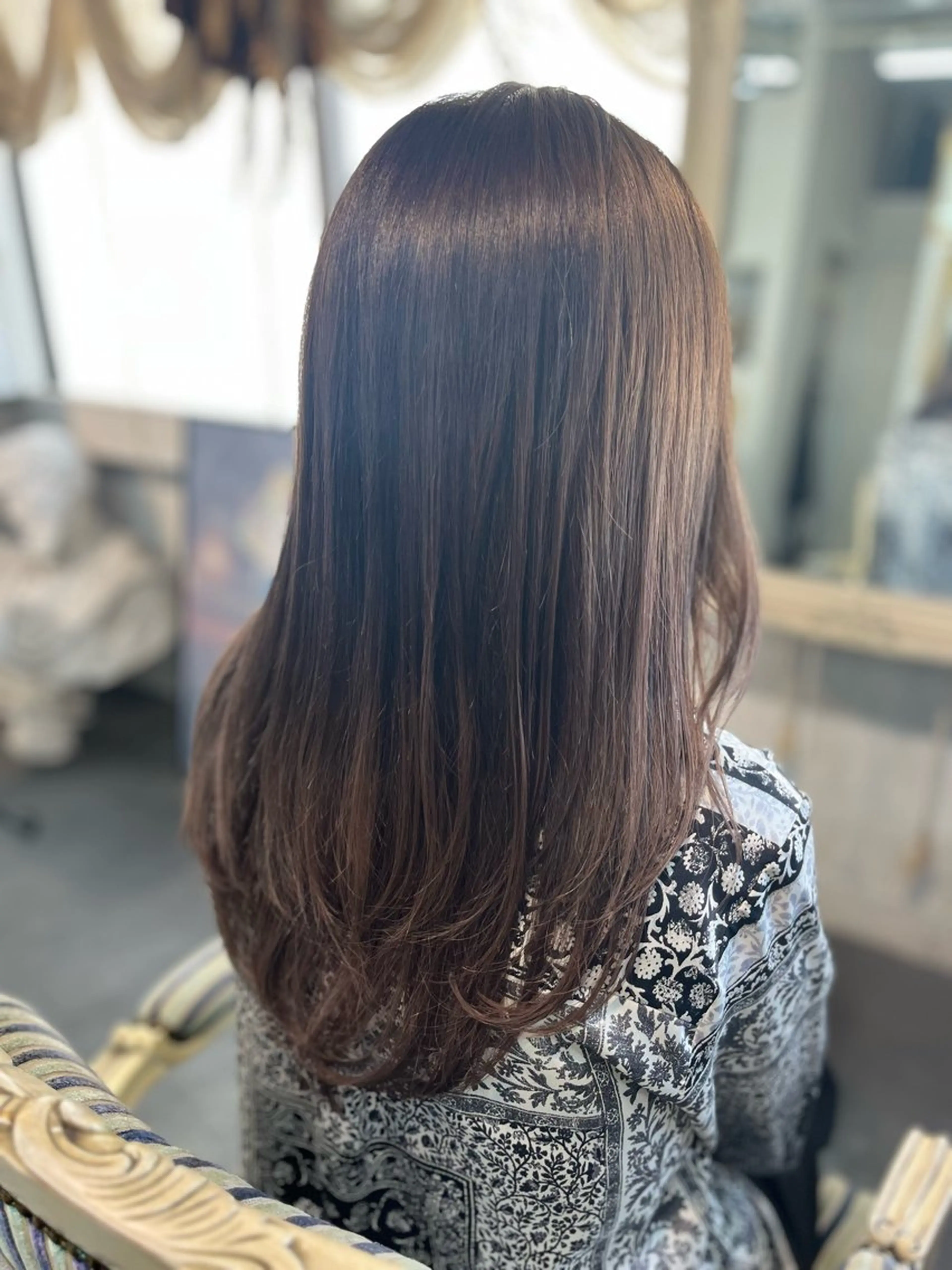 ロング カラー カット ヘアカラー Mariana雛/ 西大分/ハイライトのヘアスタイル