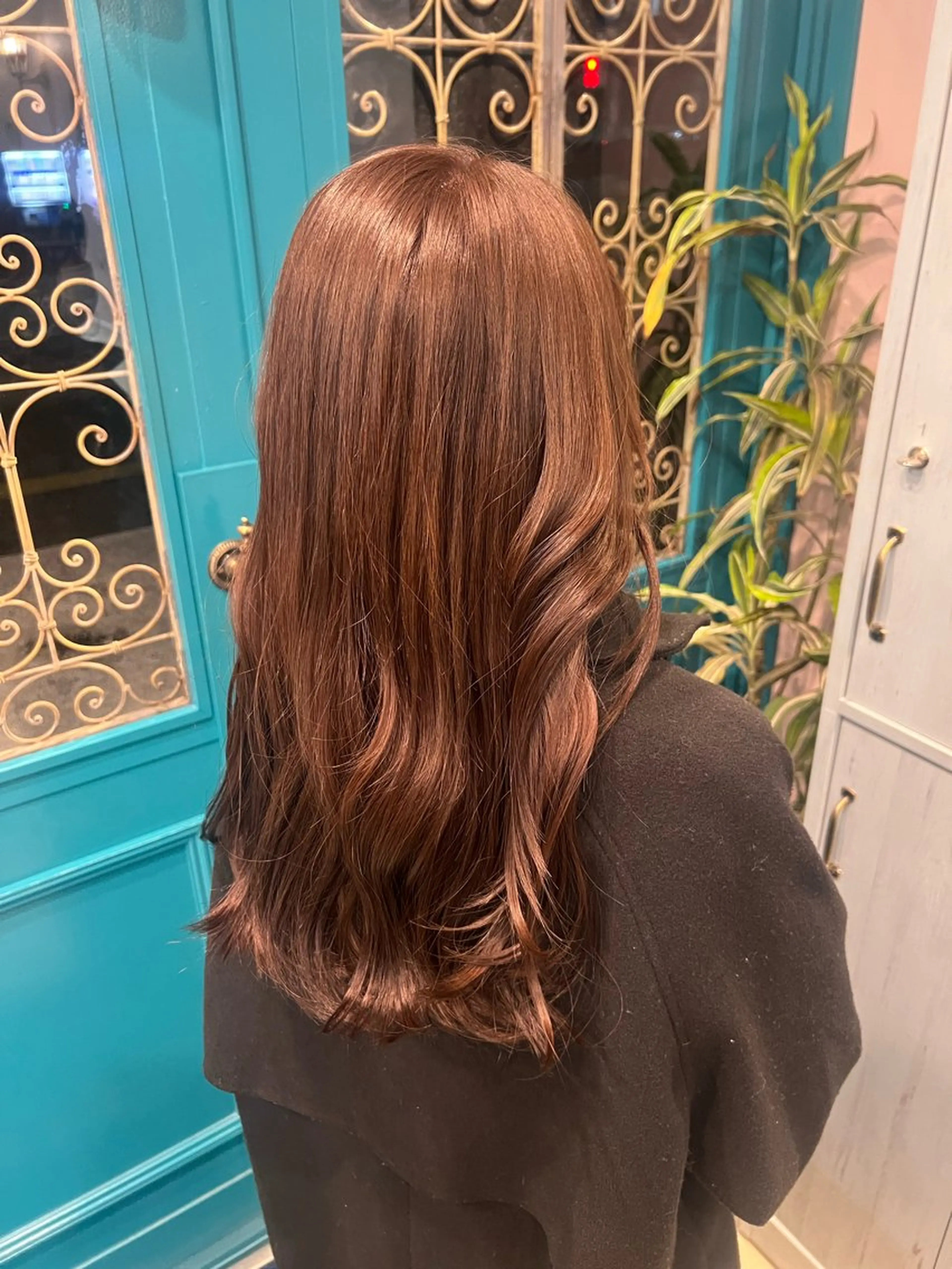 ロング カラー ヘアカラー トリートメント 透明感カラー 🫧ゆうしん/平尾のヘアスタイル