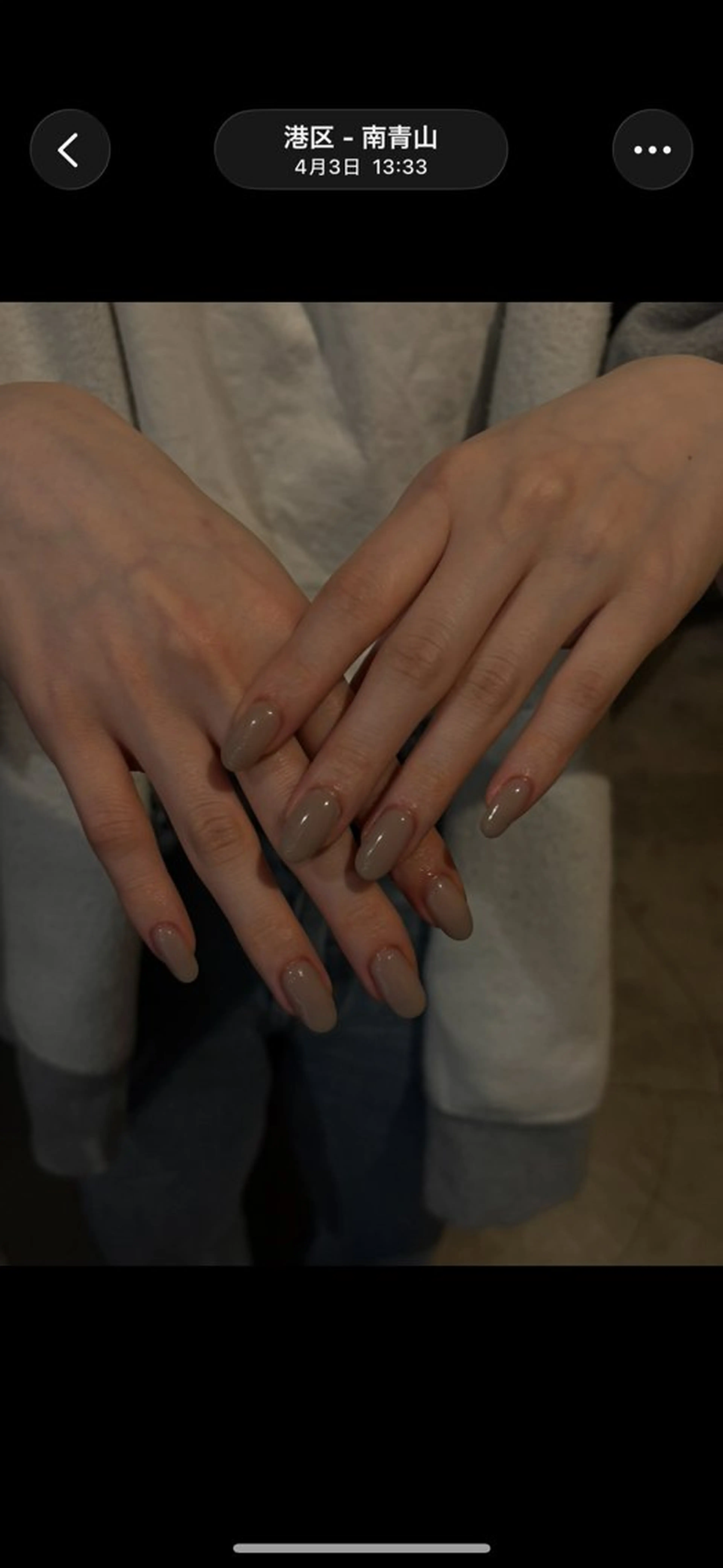 ネイル ジェルネイル ハードジェル ワンカラーネイル スカルプネイル ストーンネイル ハンドネイル 北村 アメリのネイルデザイン