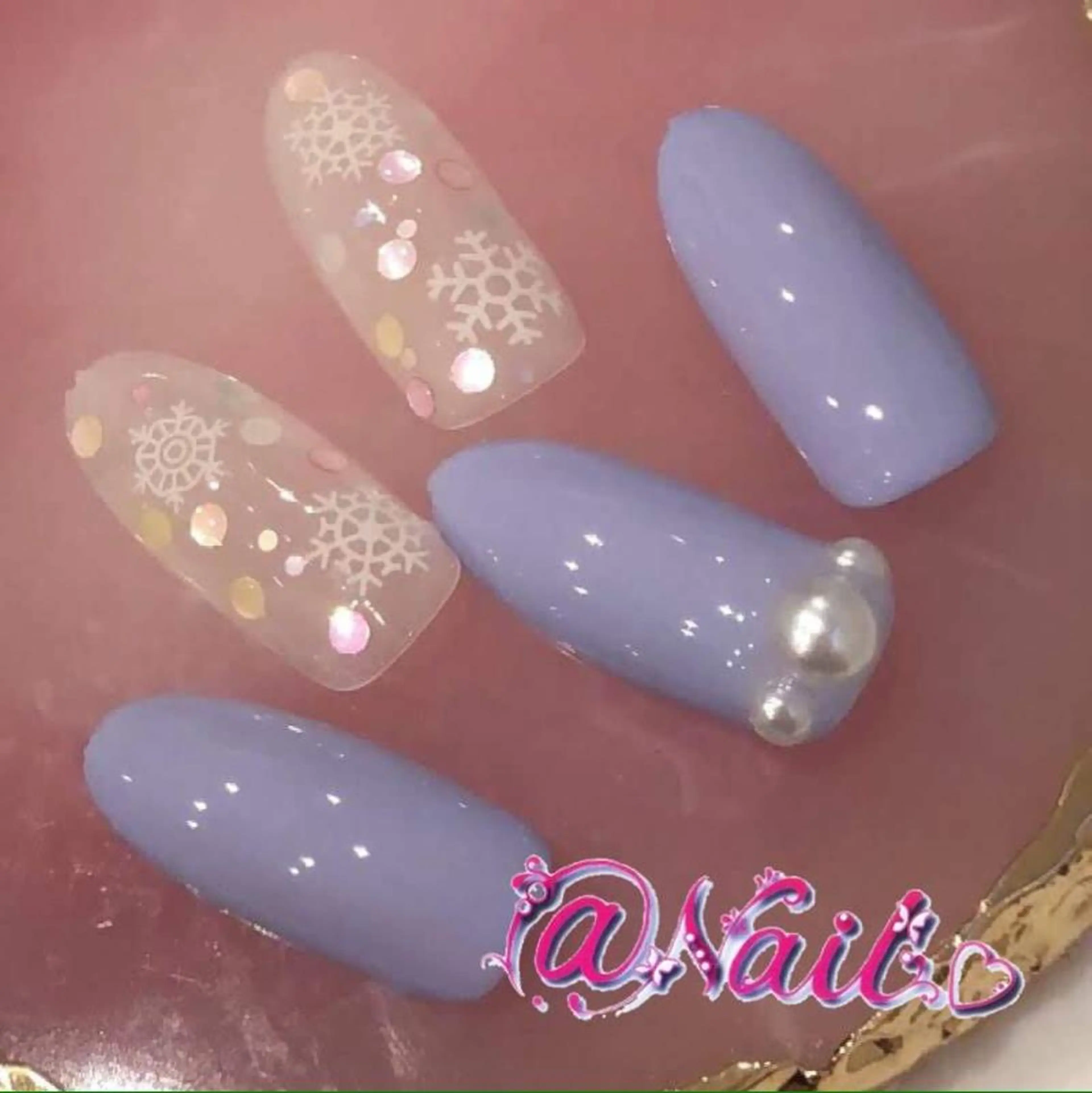 ネイル ネイルチップ 小尾 栞のネイルデザイン