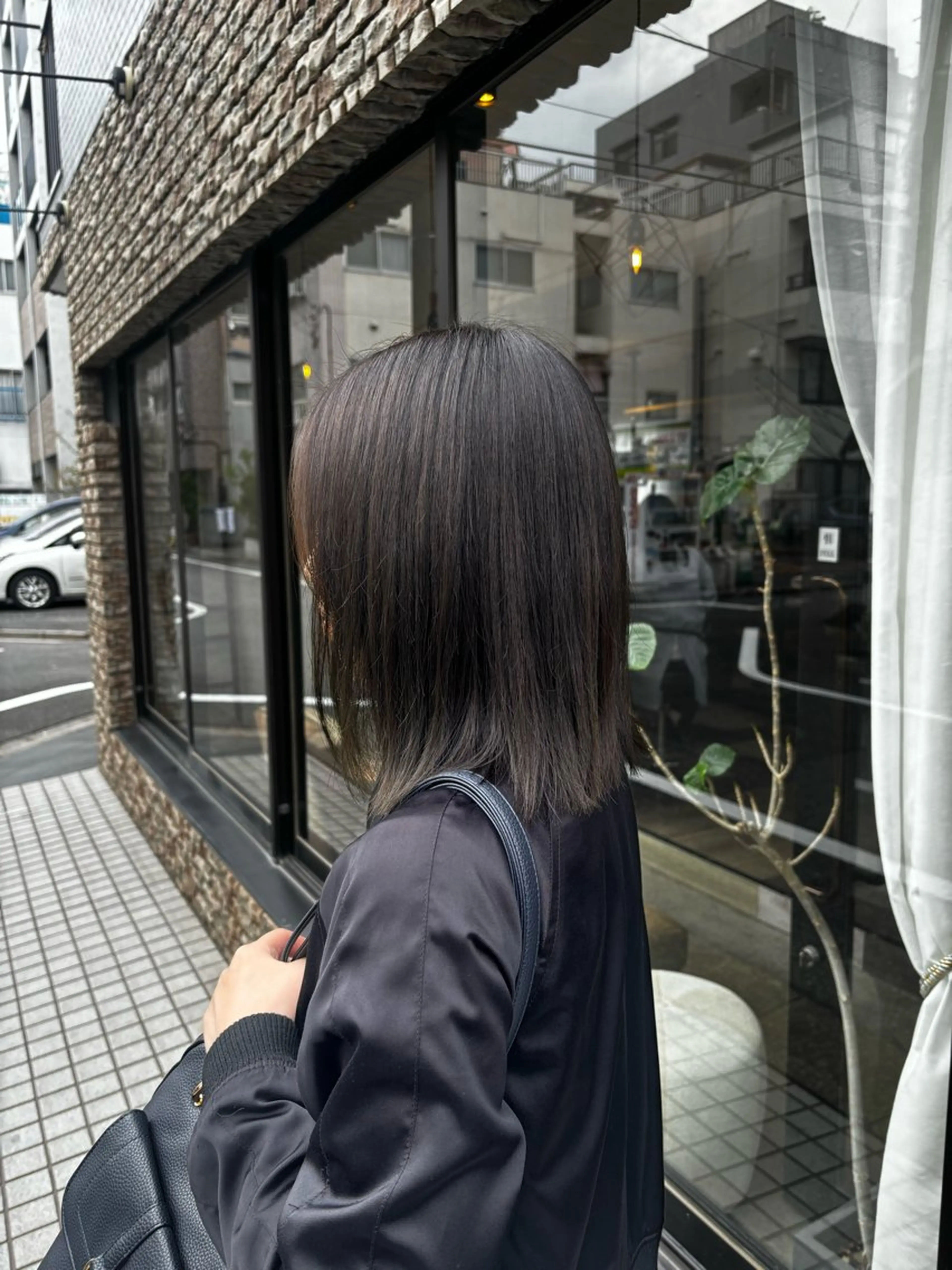 ミディアム カラー 透明感カラー カット ヘアカラー トリートメント 🍒サクラ🍒 /透明感カラー/艶髪のヘアスタイル