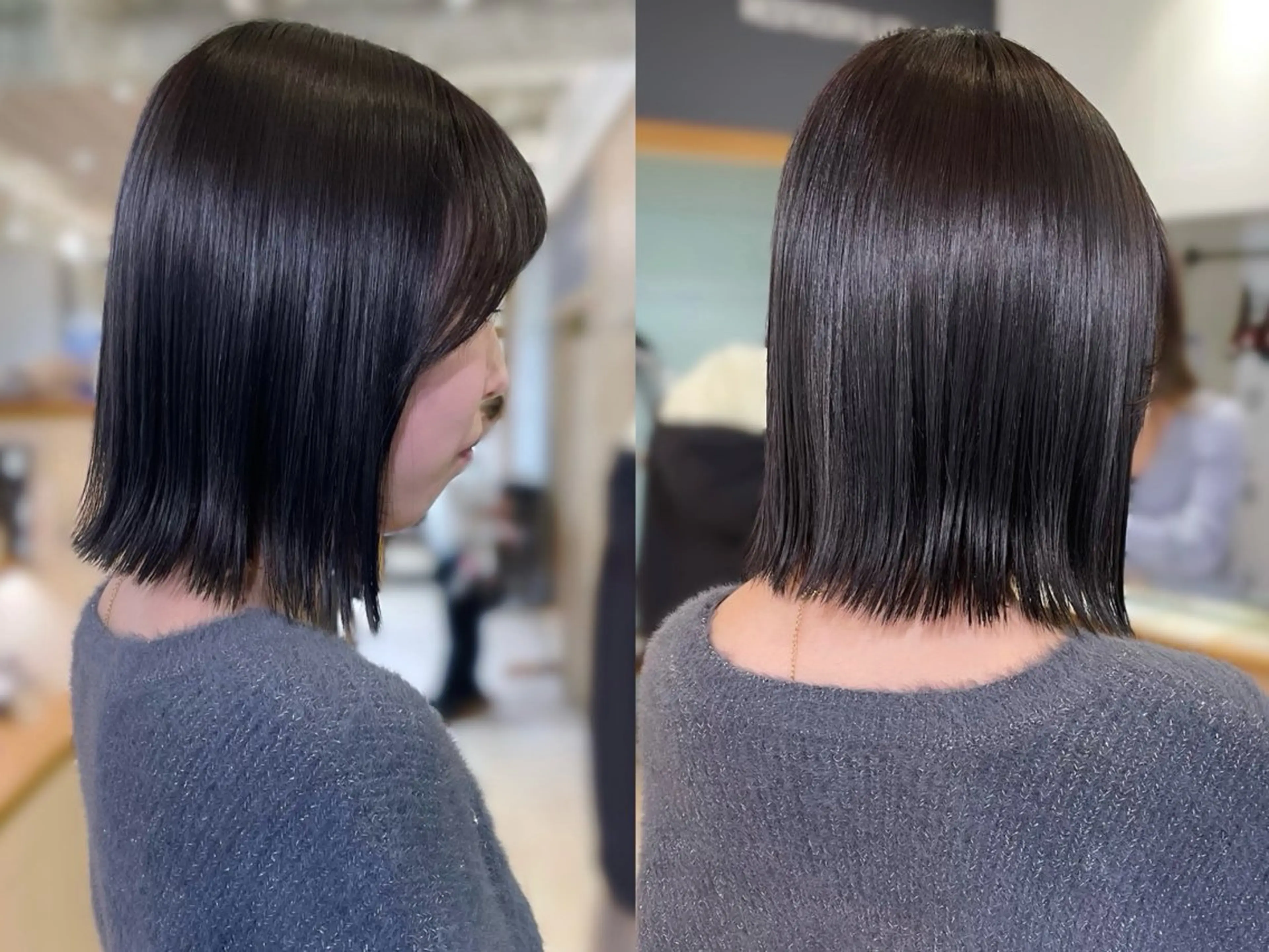 ショート パーマ ストレートパーマ カット 縮毛矯正 🍬kanami 🍬ボブ/暖色カラーのヘアスタイル