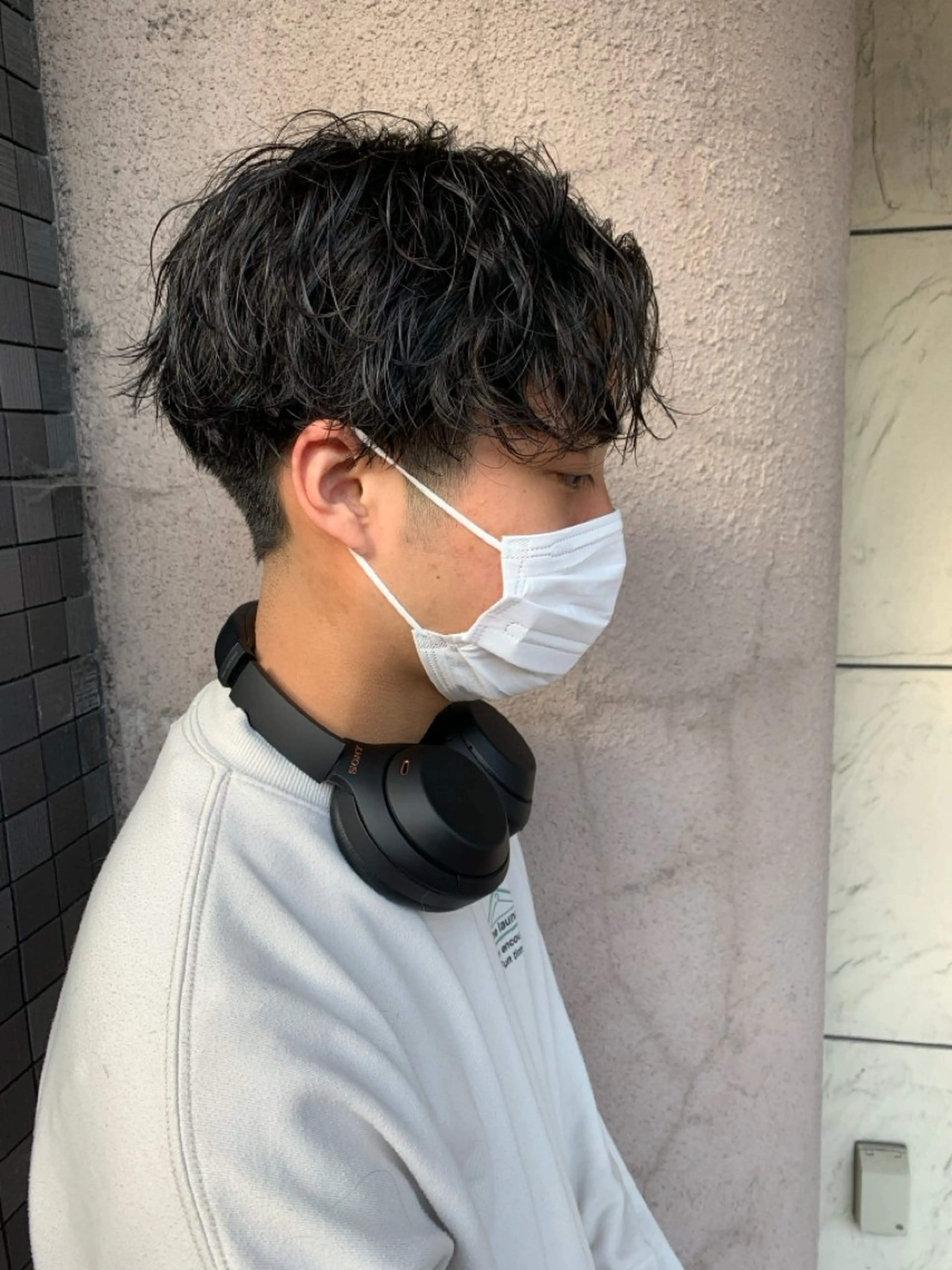 パーマ メンズ なりたいを叶える /町野 朝哉のヘアスタイル