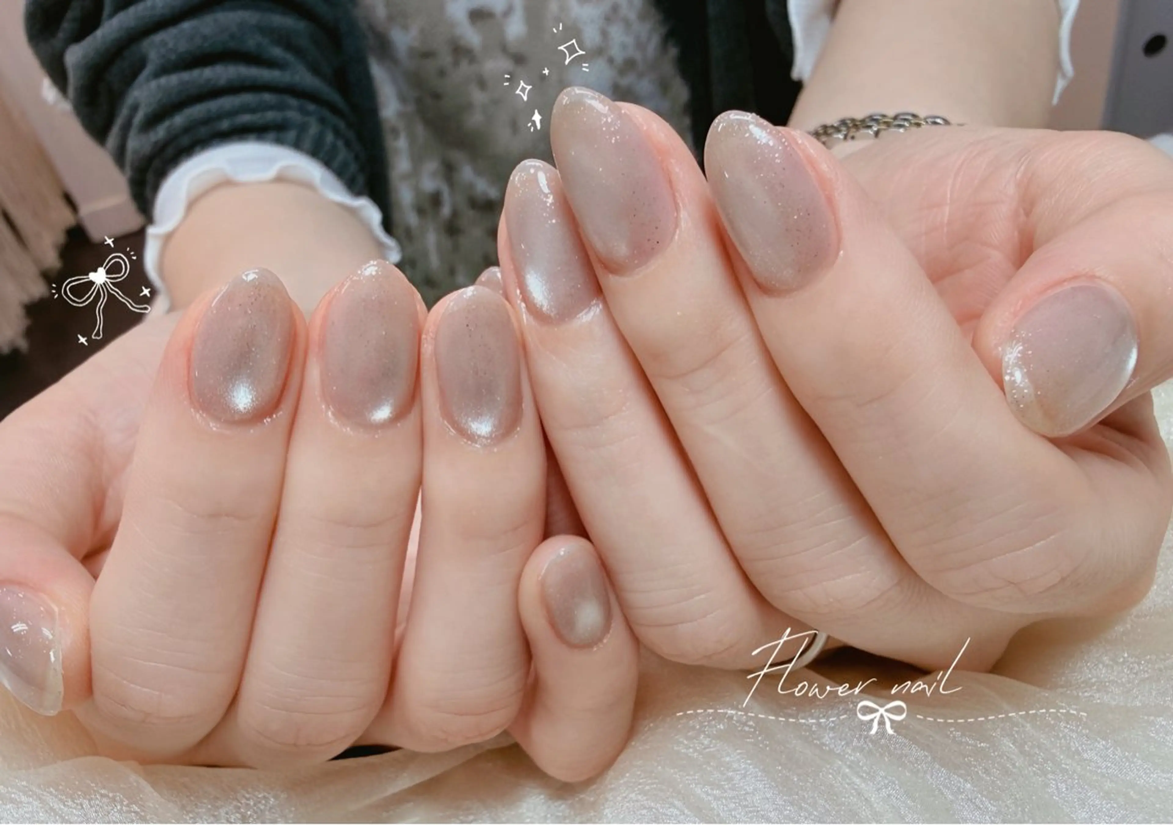 マツエク・マツパ ハンドネイル Flower nailのネイルデザイン