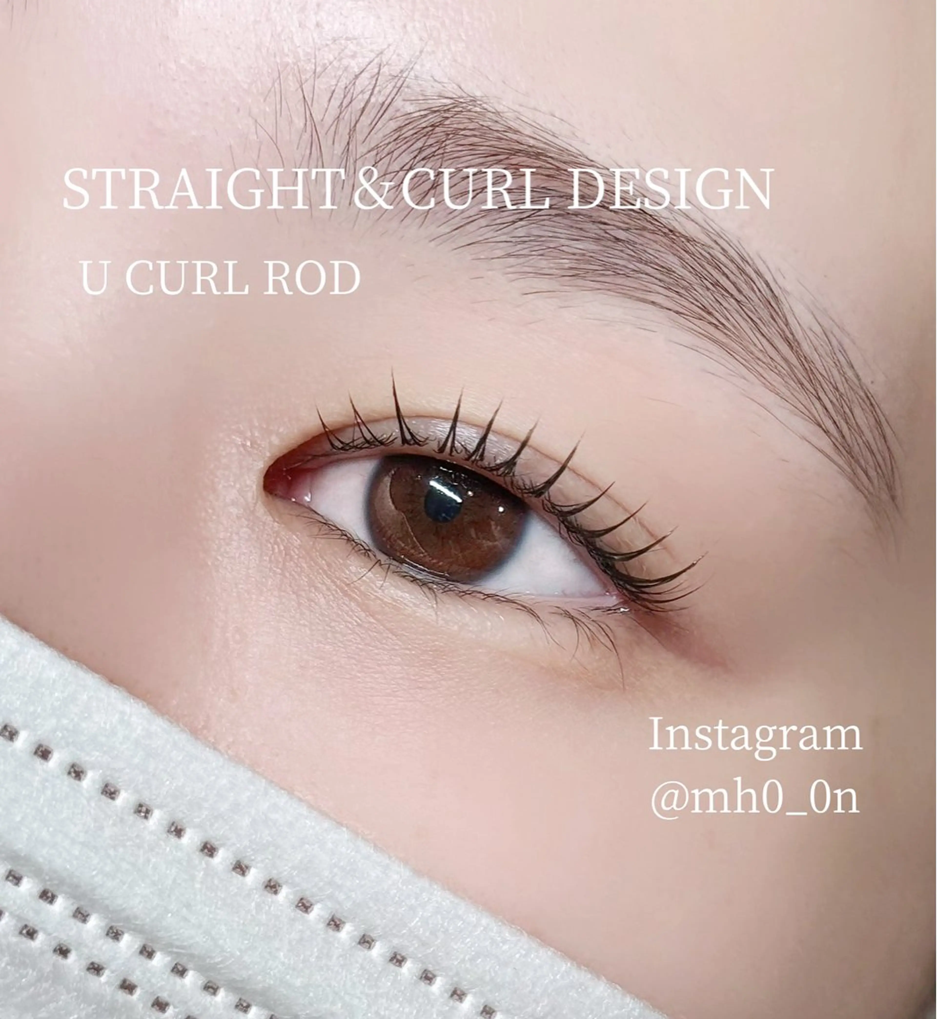 マツエク・マツパ まつげパーマ マツパ poplin【ポプリン】 Lカール/マツエク/まつげパーマ/眉毛/LED/フラットラッシュ/栄.伏見所属・poplin ︴堀内まほのマツエク・マツパデザイン