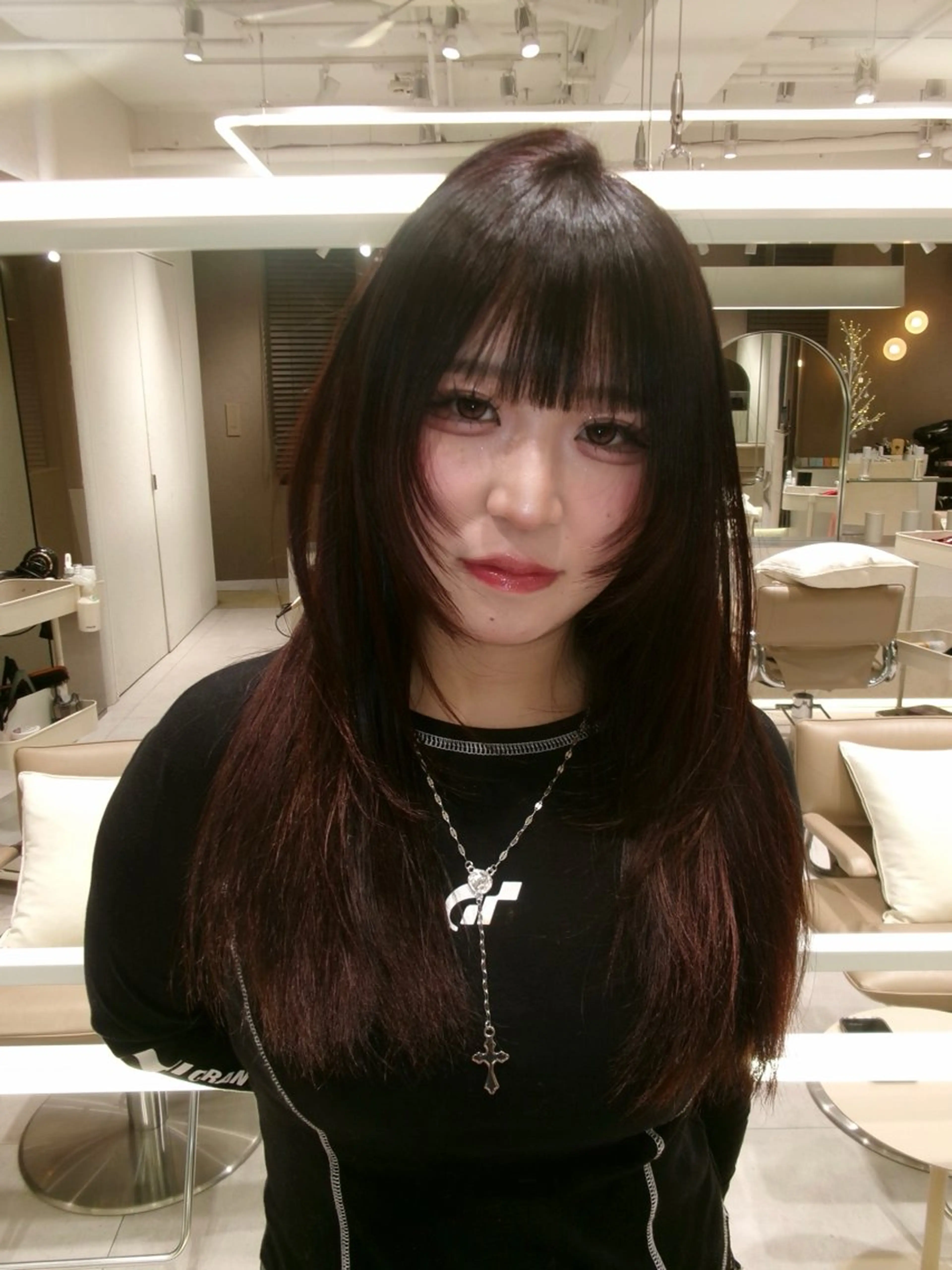 セミロング カラー 乃天 ﾉｱのヘアスタイル