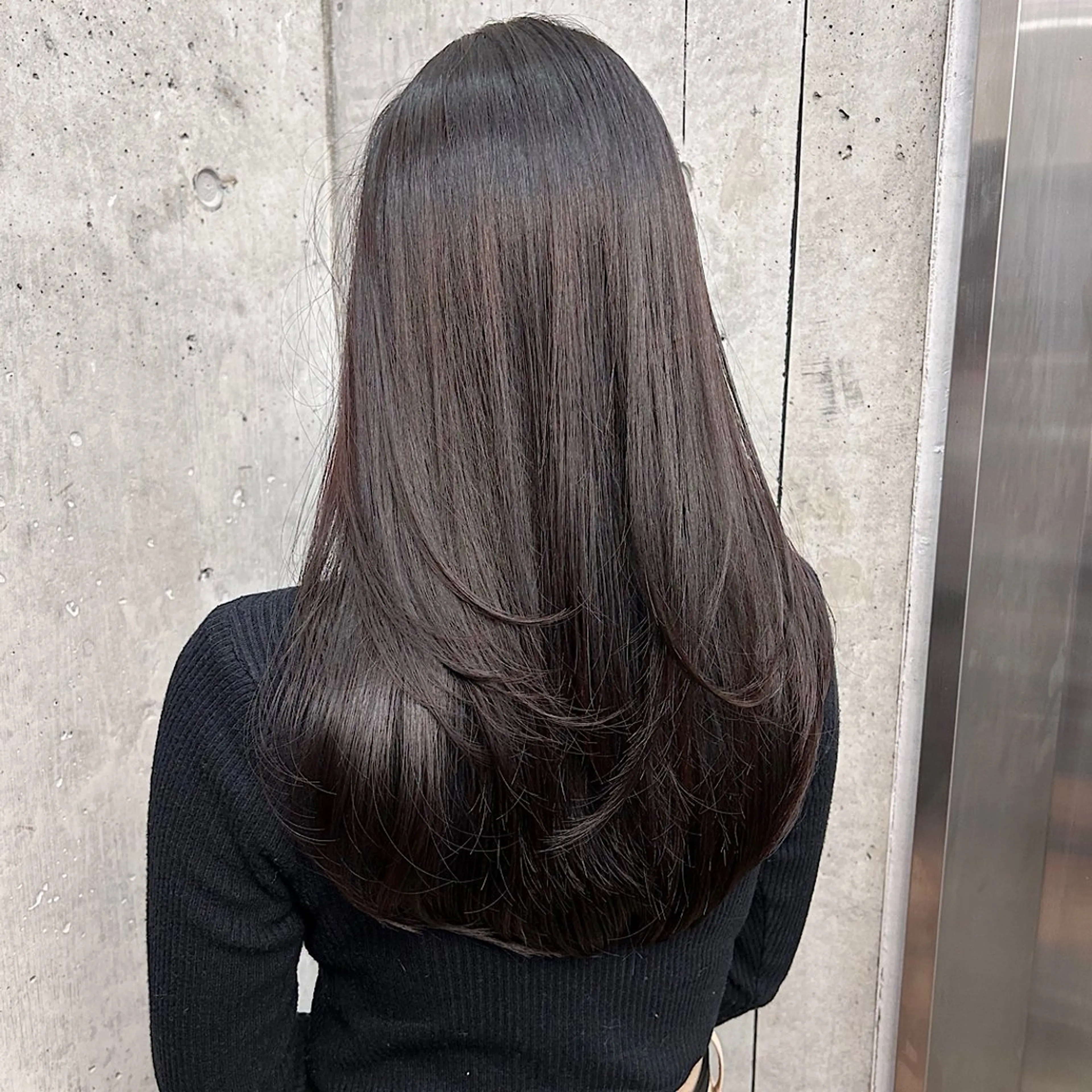 ロング カラー ヘアアレンジ カット 垢抜け透明感カラー 指名No.1shunのヘアスタイル