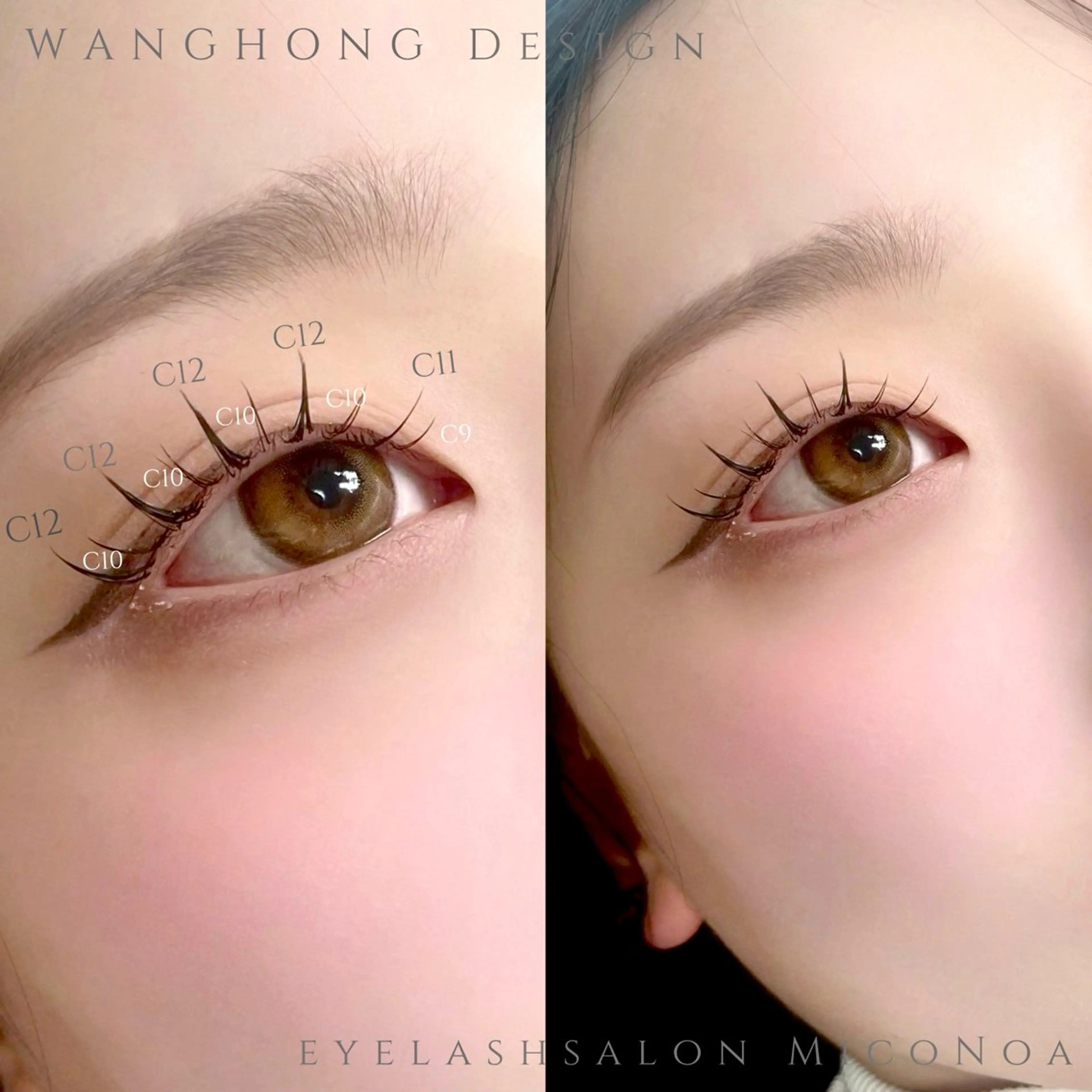 マツエク・マツパ マツエク MicoNoa所属・MicoNoa Asamiのマツエク・マツパデザイン