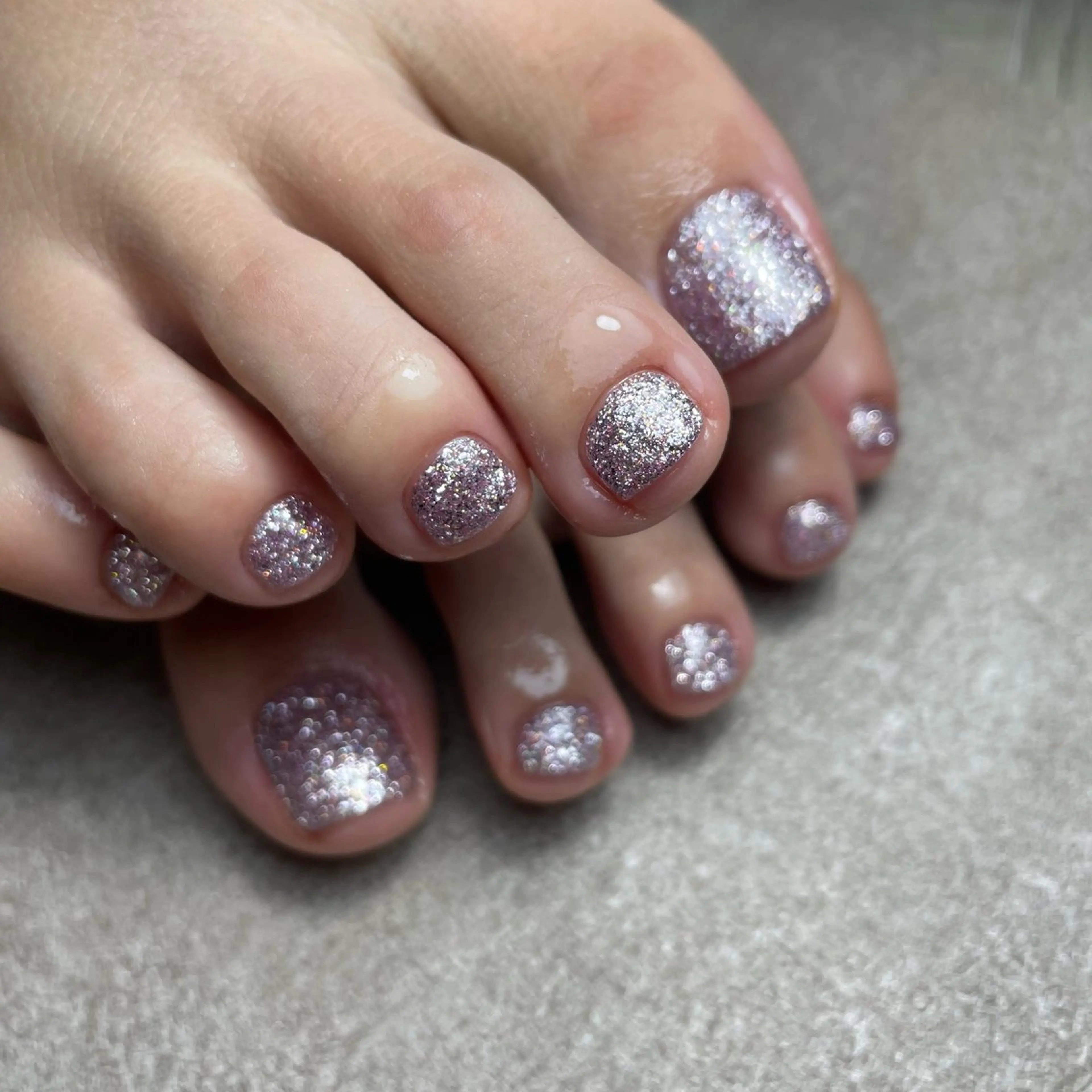 ネイル フラッシュネイル フットネイル キラキラネイル Kimura Keikoのネイルデザイン