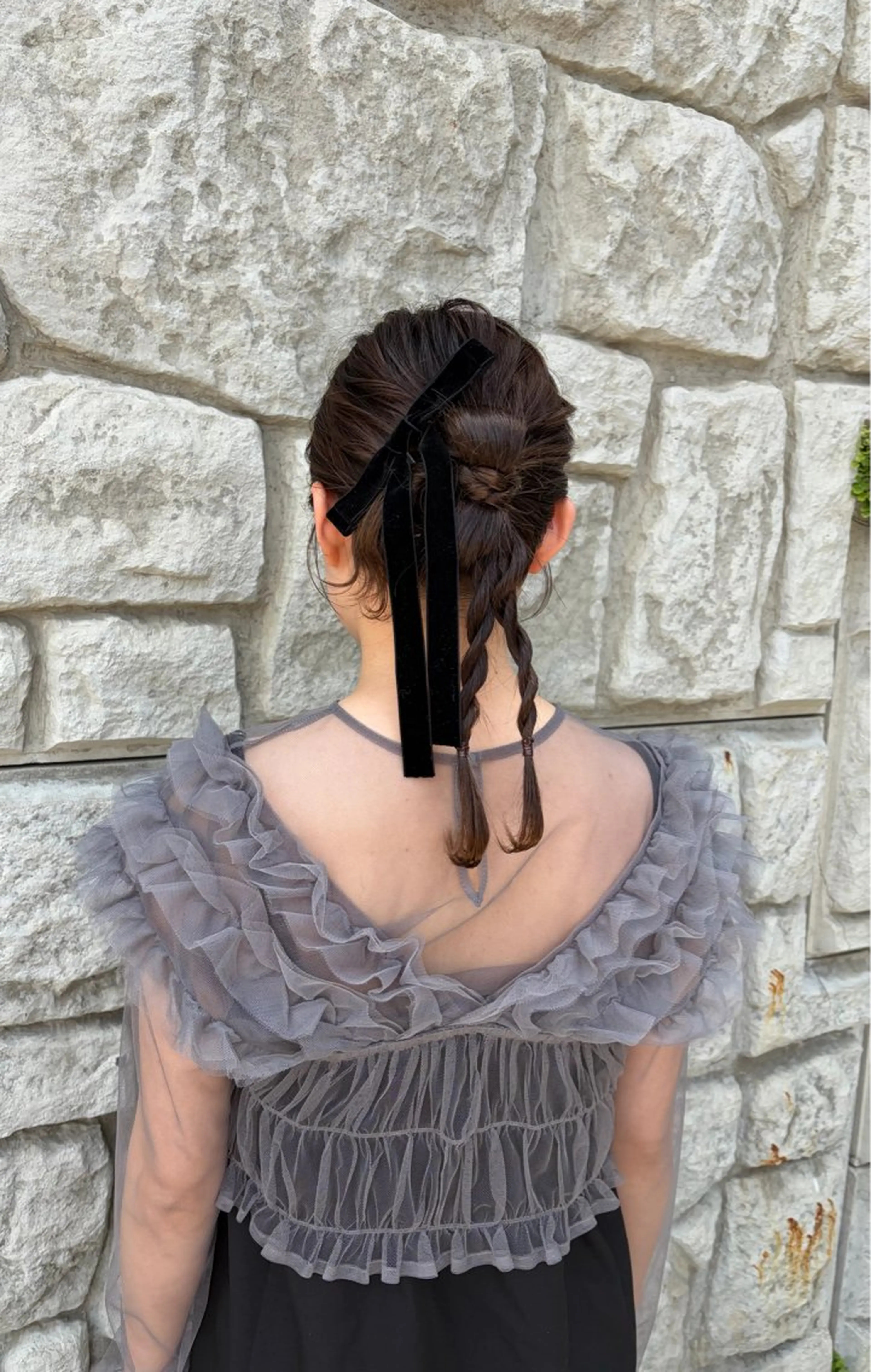 ヘアアレンジ 門手 菜々子のヘアスタイル