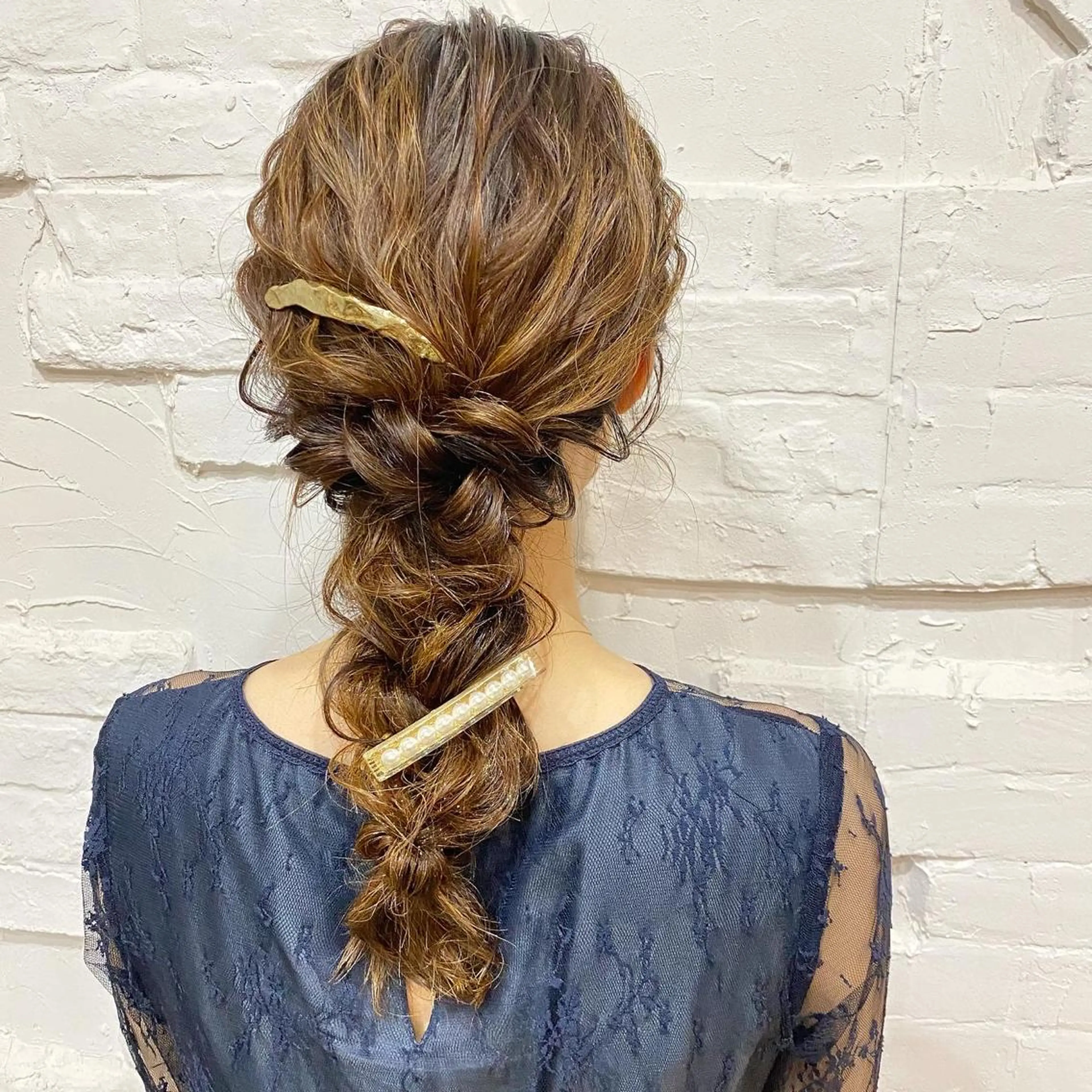 ロング まつパ・ヘアセット ♡Chinami♡のマツエク・マツパデザイン