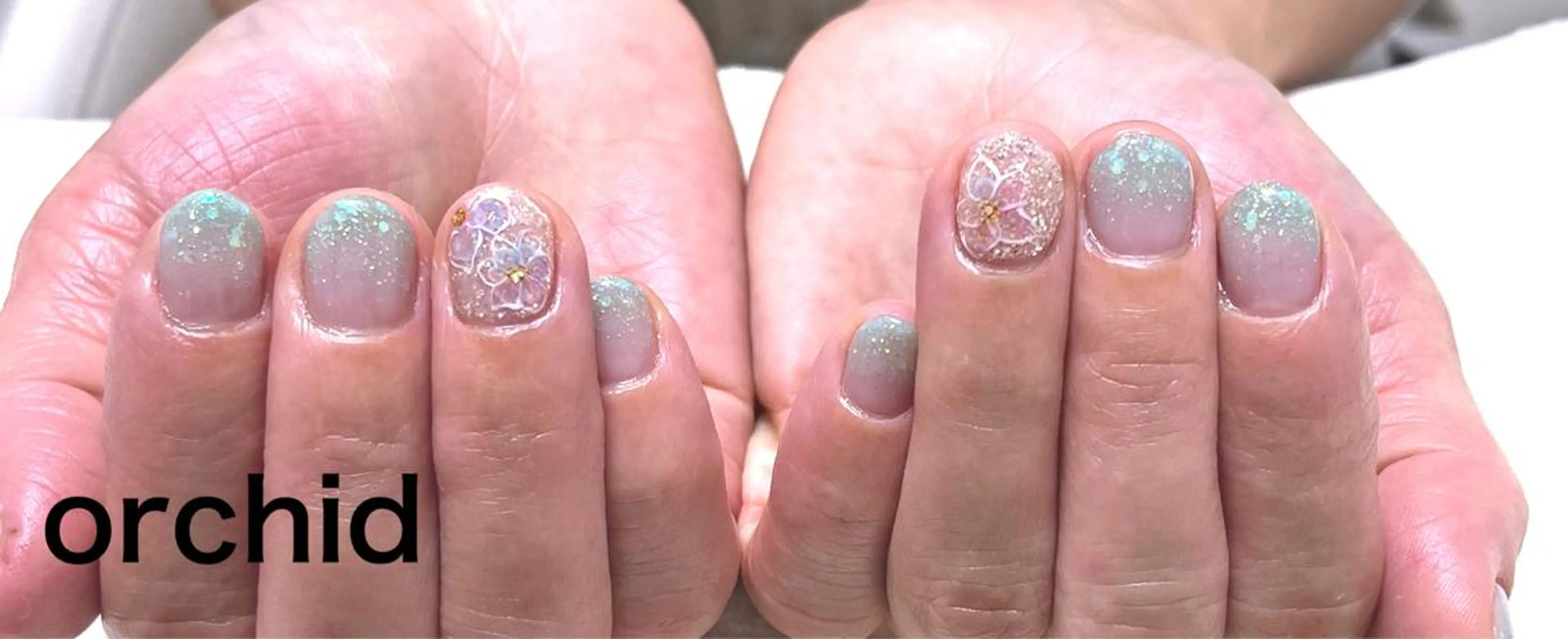 ネイル orchid ♡オーキッドのネイルデザイン