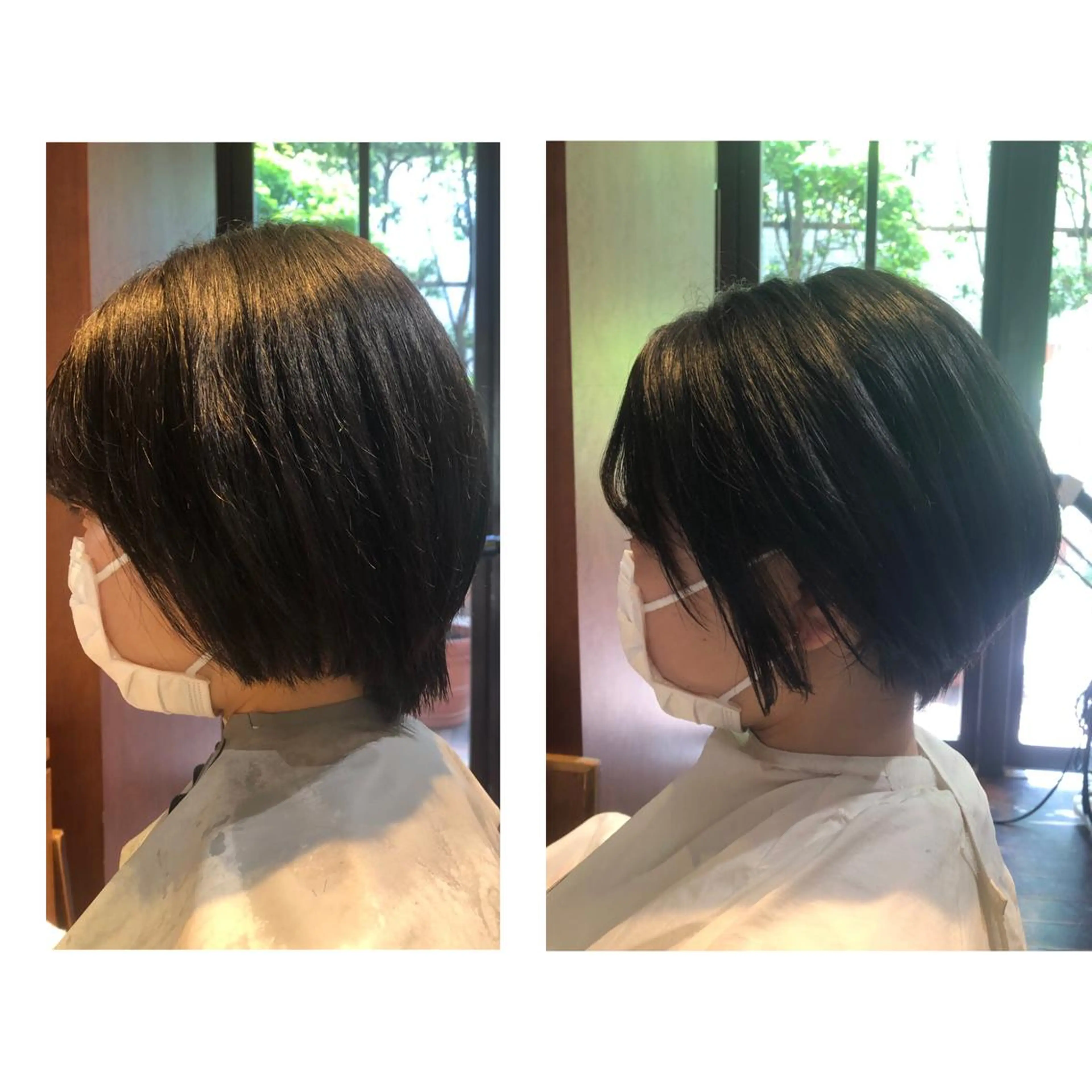 ショート 高山🐬髪質改善 池袋で縮毛矯正のヘアスタイル