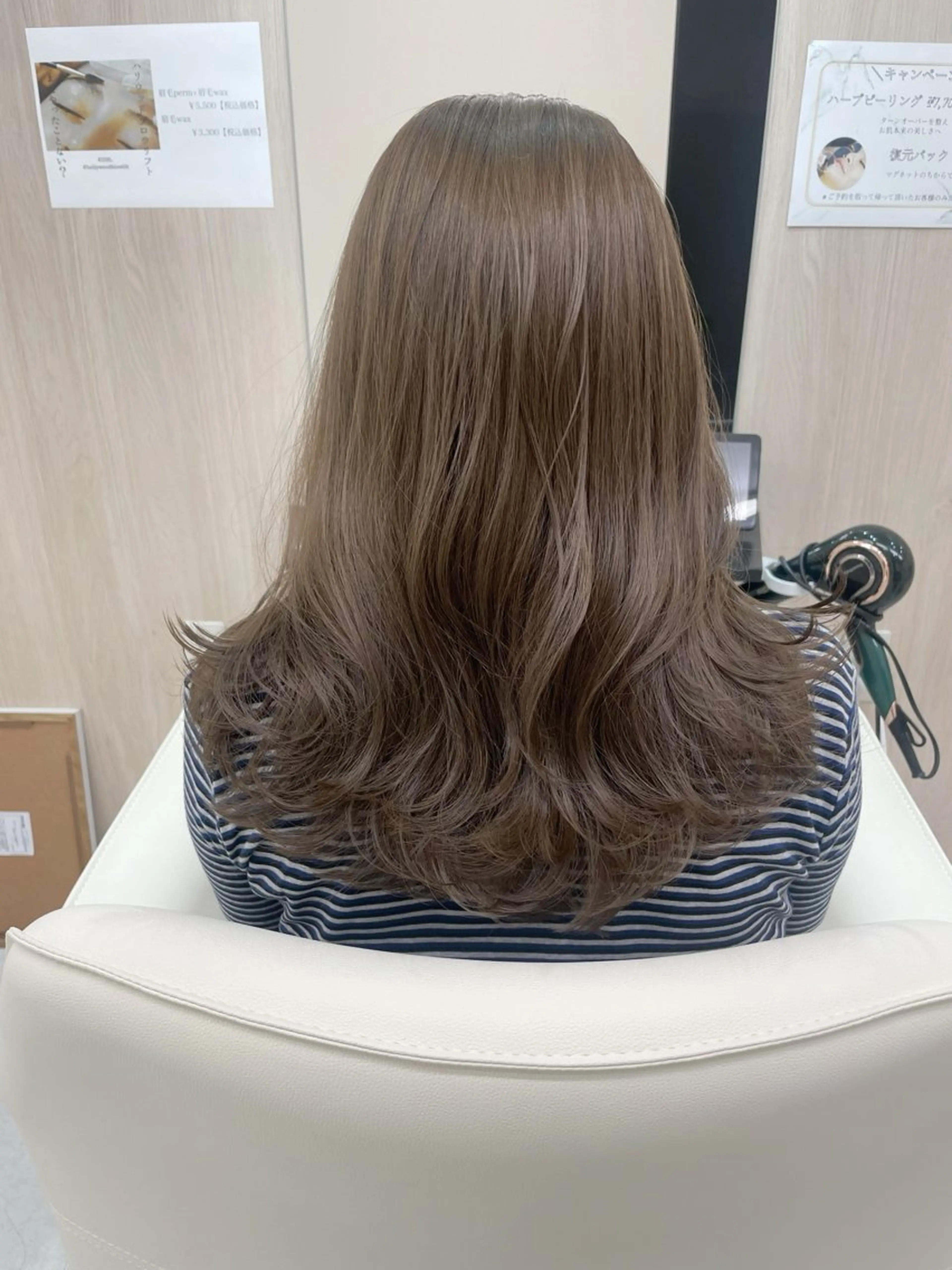 ロング カラー 🫧透明感カラー🫧 古川穂果のヘアスタイル