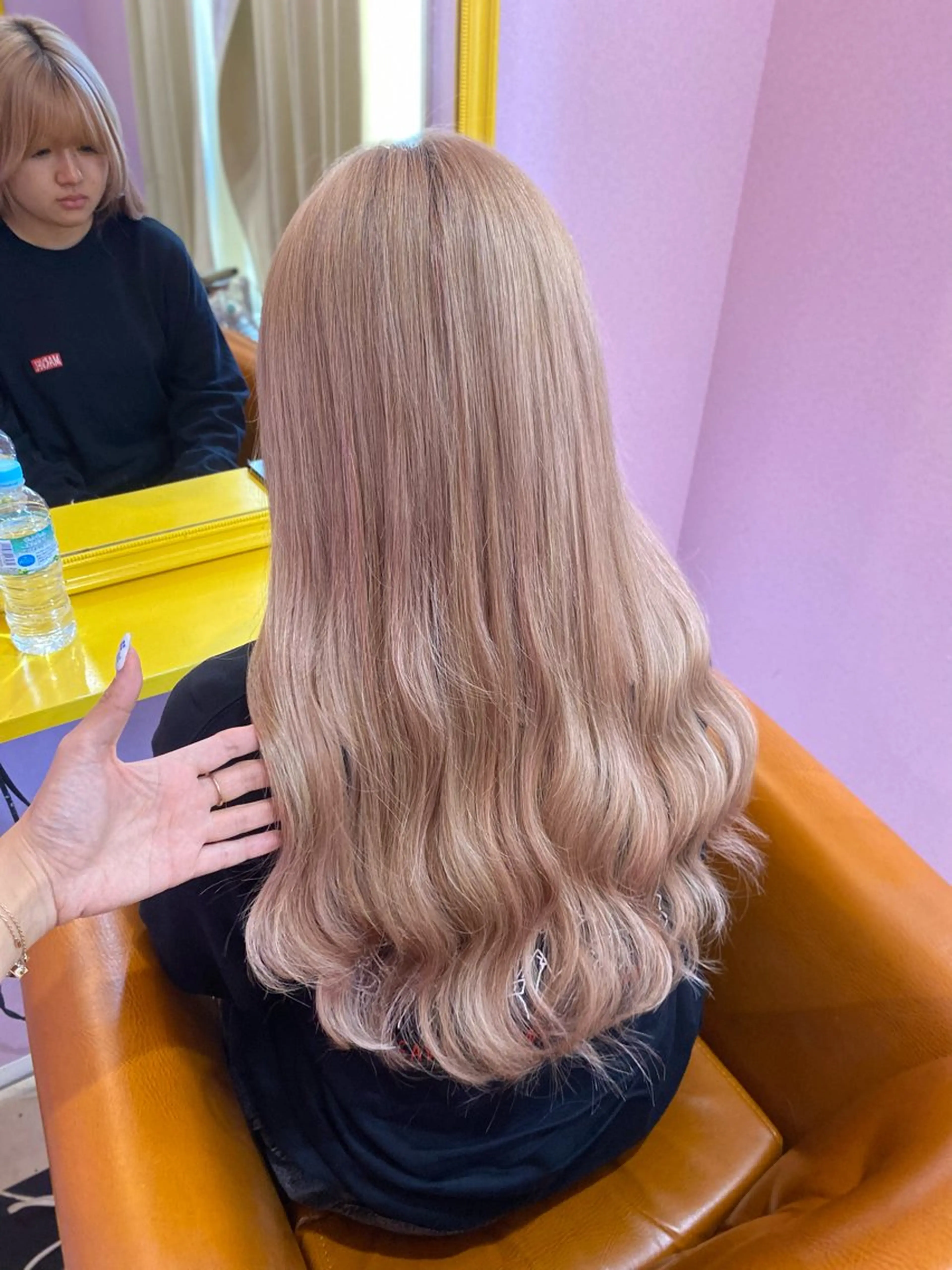 ミディアム チビ編み込みエクステ どぅ〜す/YUIのヘアスタイル