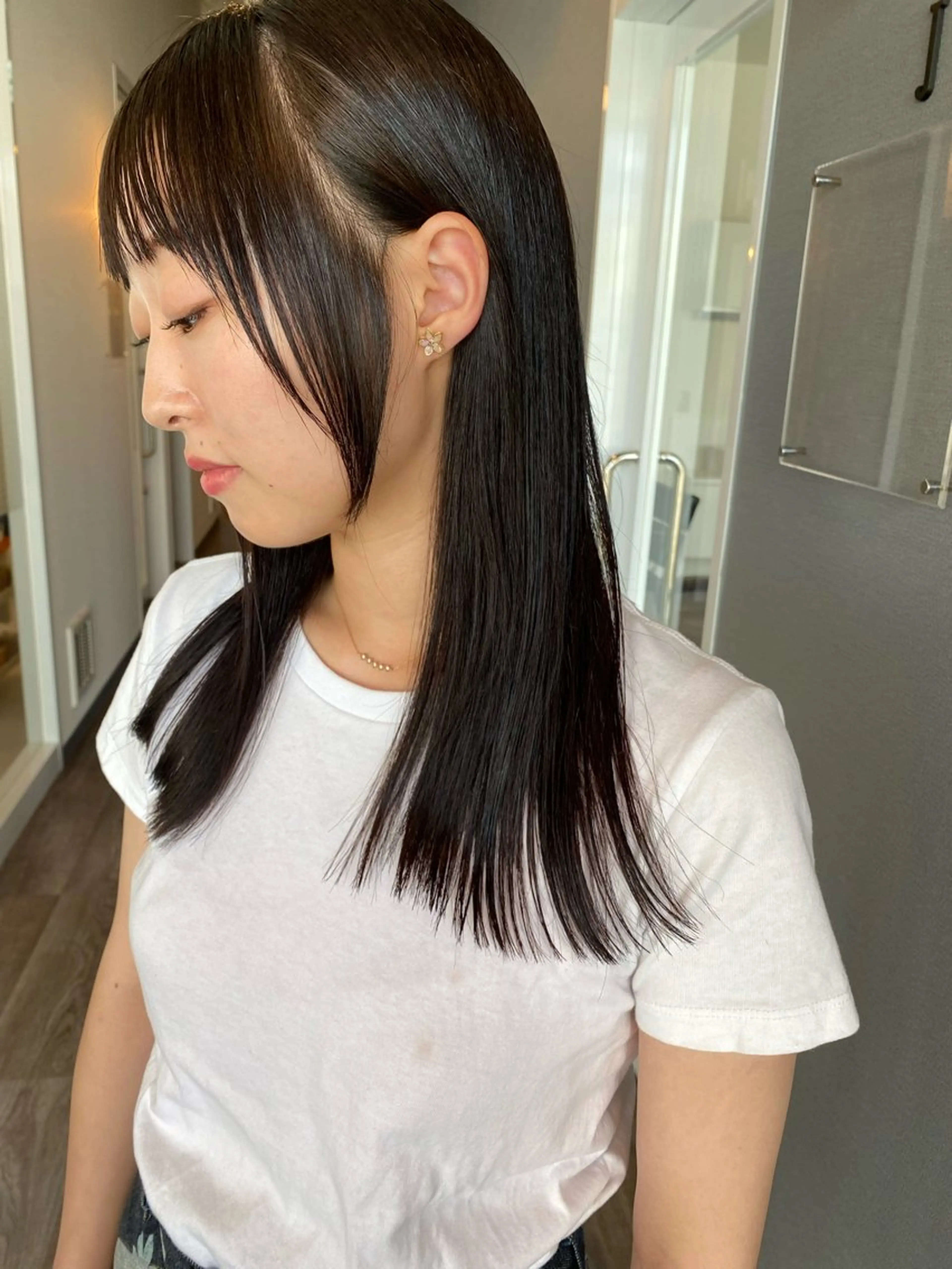 ロング カラー カット ヘアカラー トリートメント 似合わせカラーパーマ 🌿kitin米川のヘアスタイル