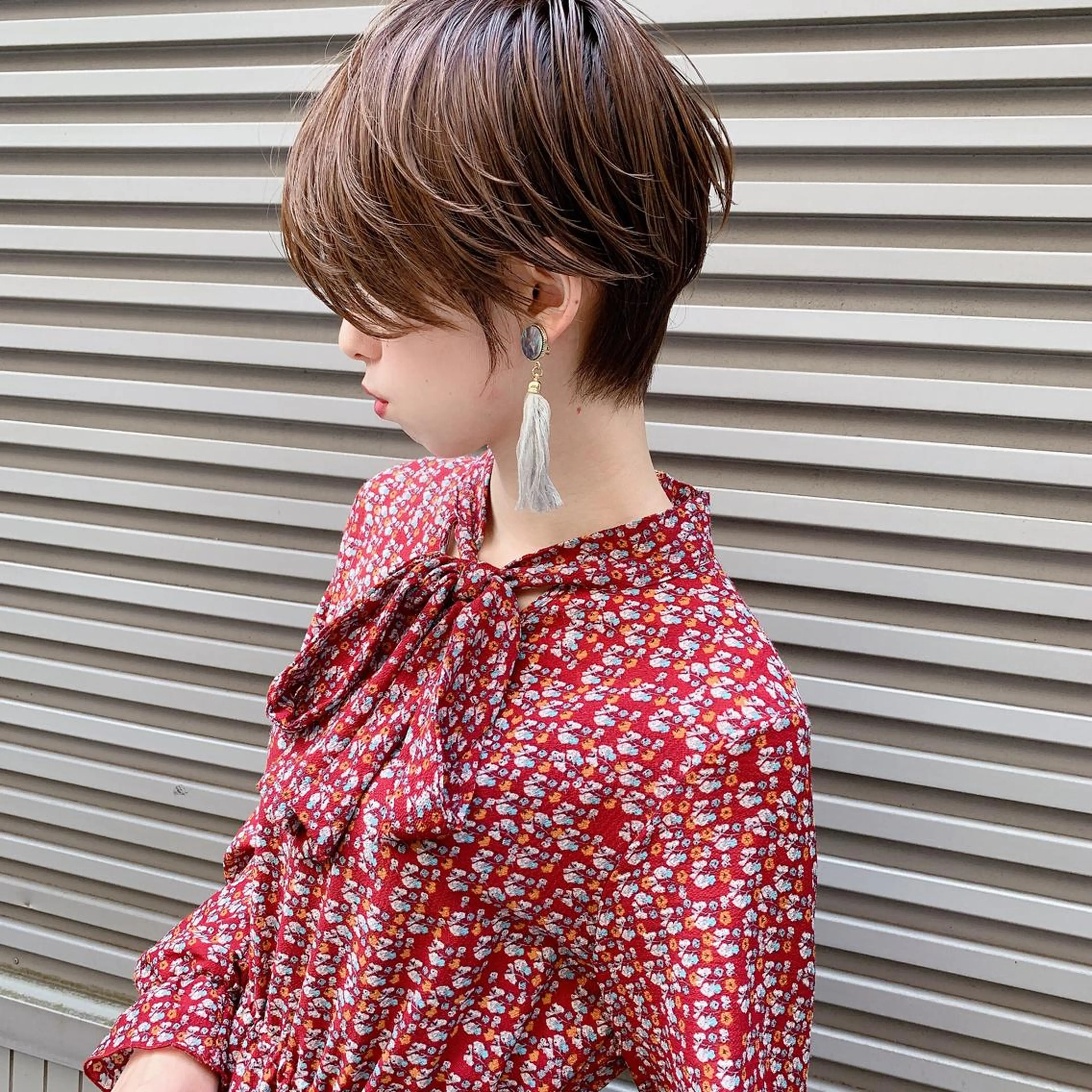 ショート calna by  elmo所属・ショート特化美容師 大阪京橋　大本　渉のヘアスタイル