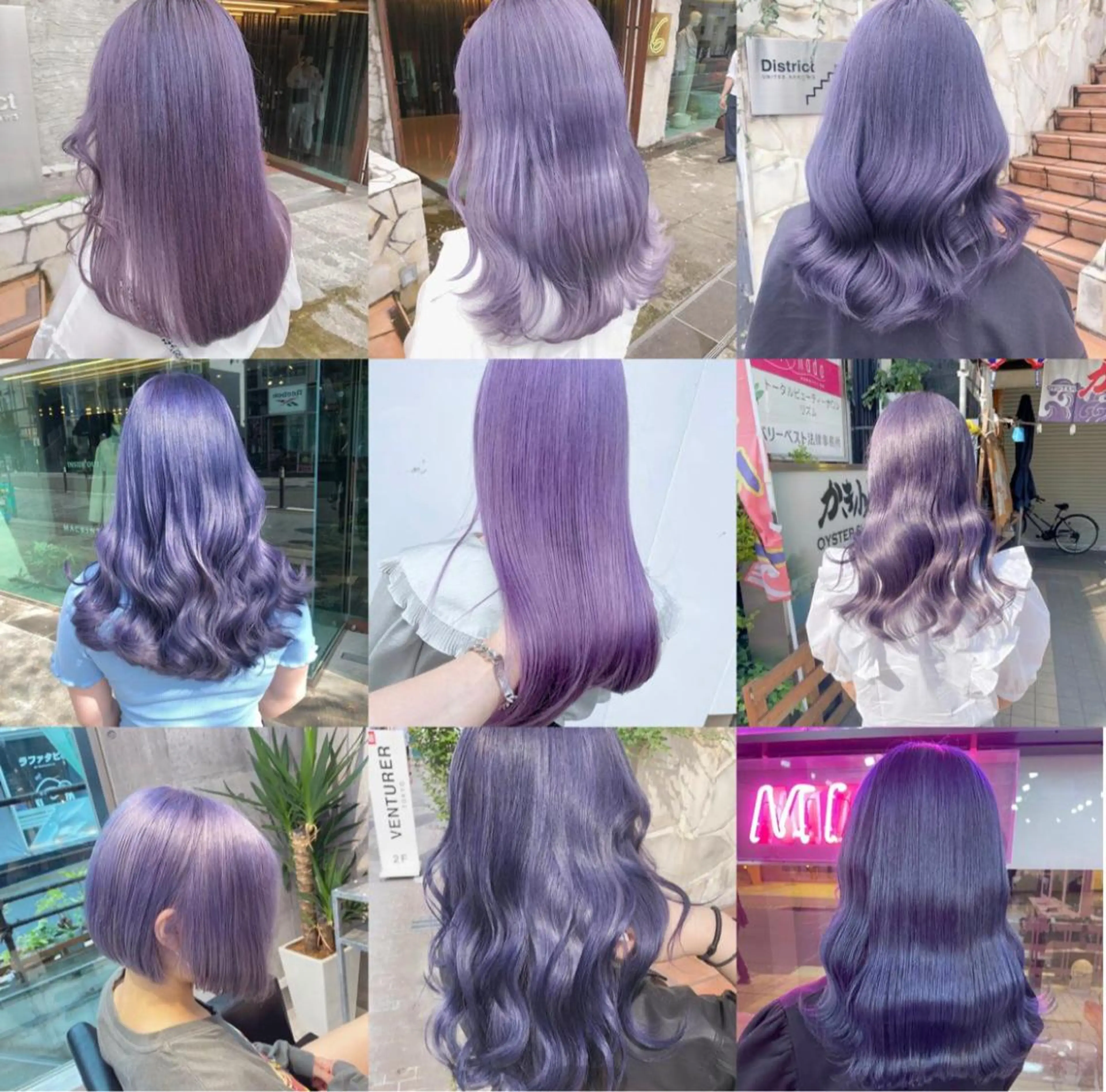 ロング カラー ハイトーン特化🎀 LEONのヘアスタイル