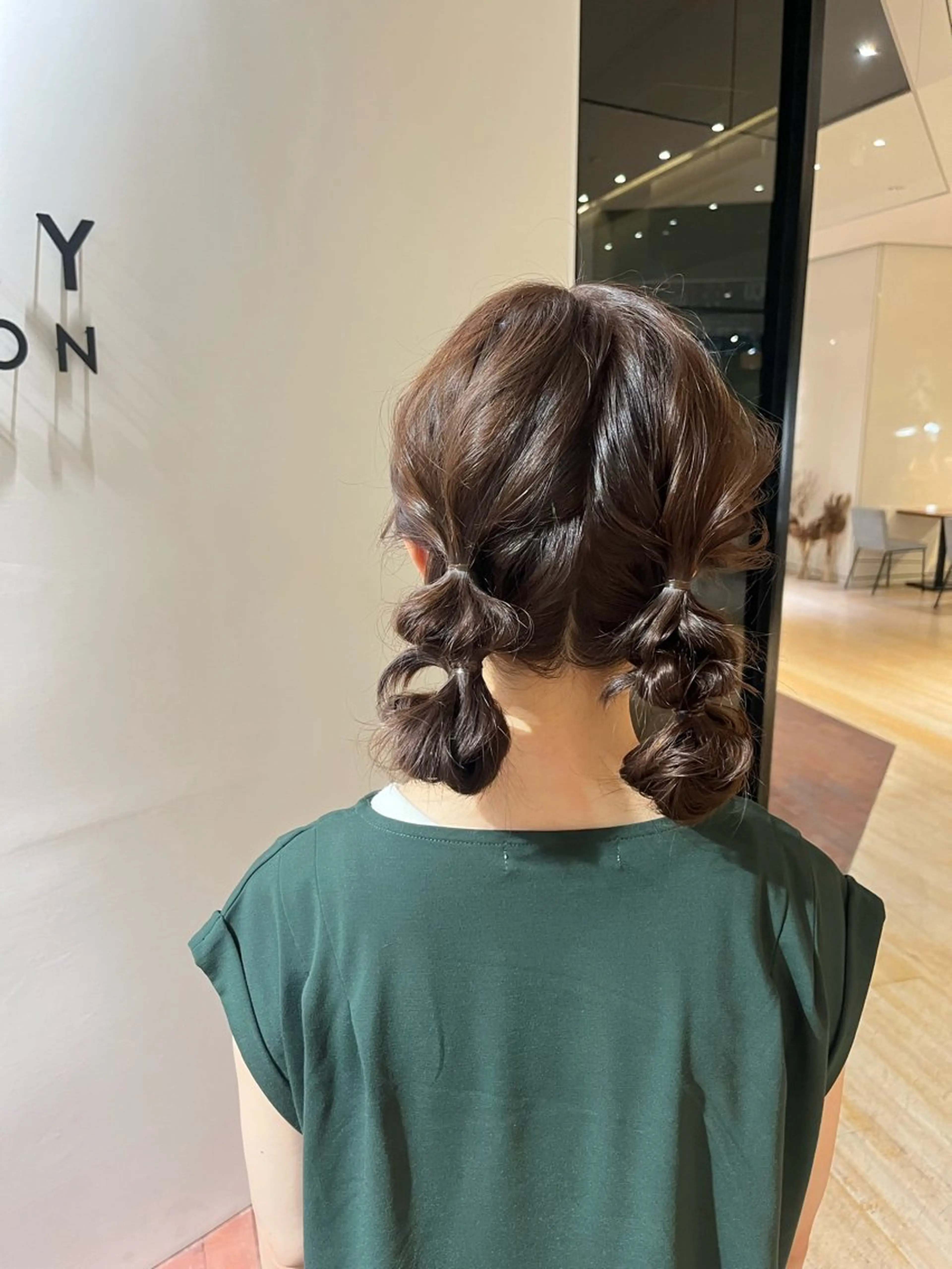 ミディアム マンツーマン 縮毛矯正/マユコのヘアスタイル