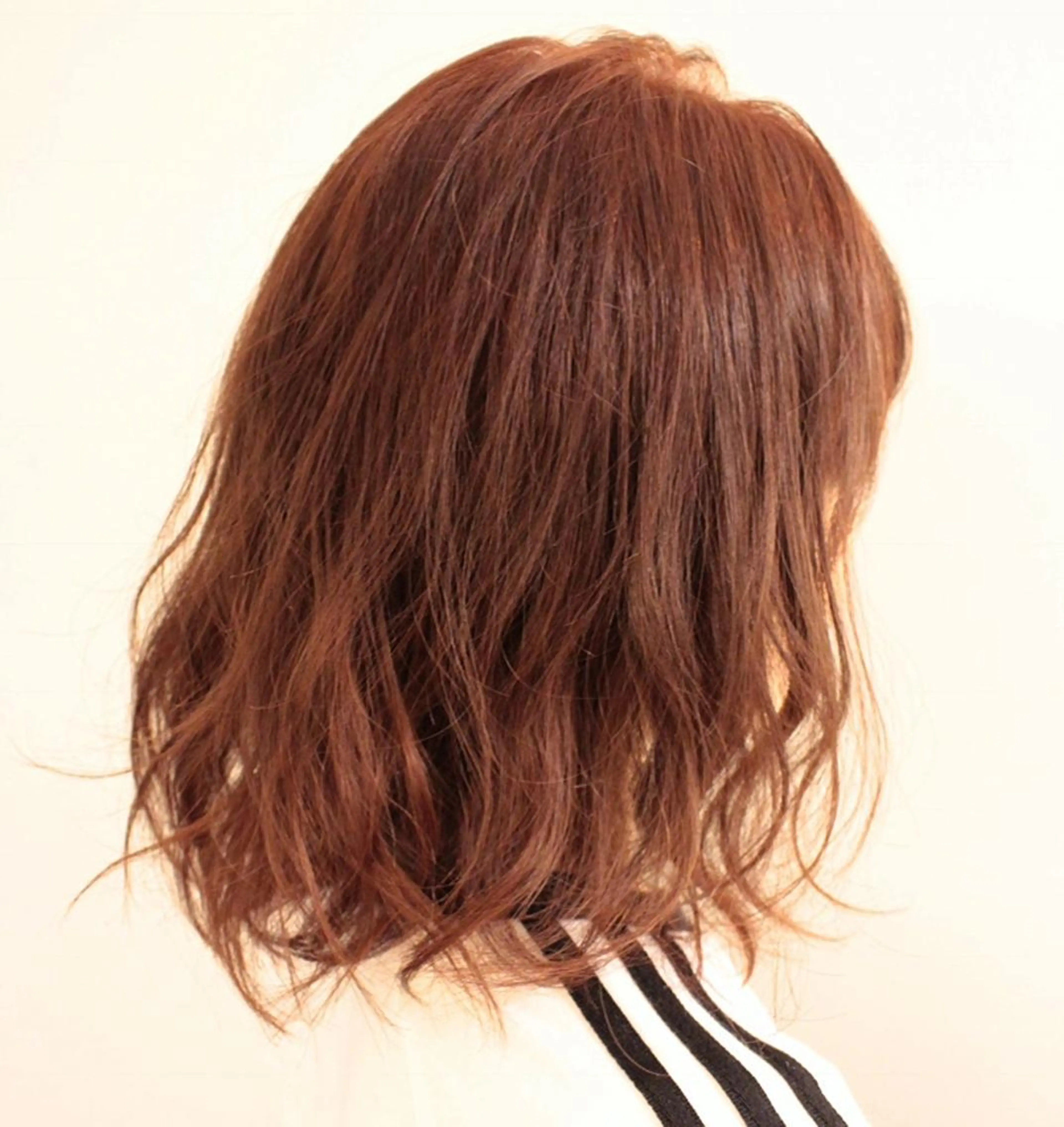 ミディアム カラー パーマ ミディアムパーマ 松澤 勇輝のヘアスタイル