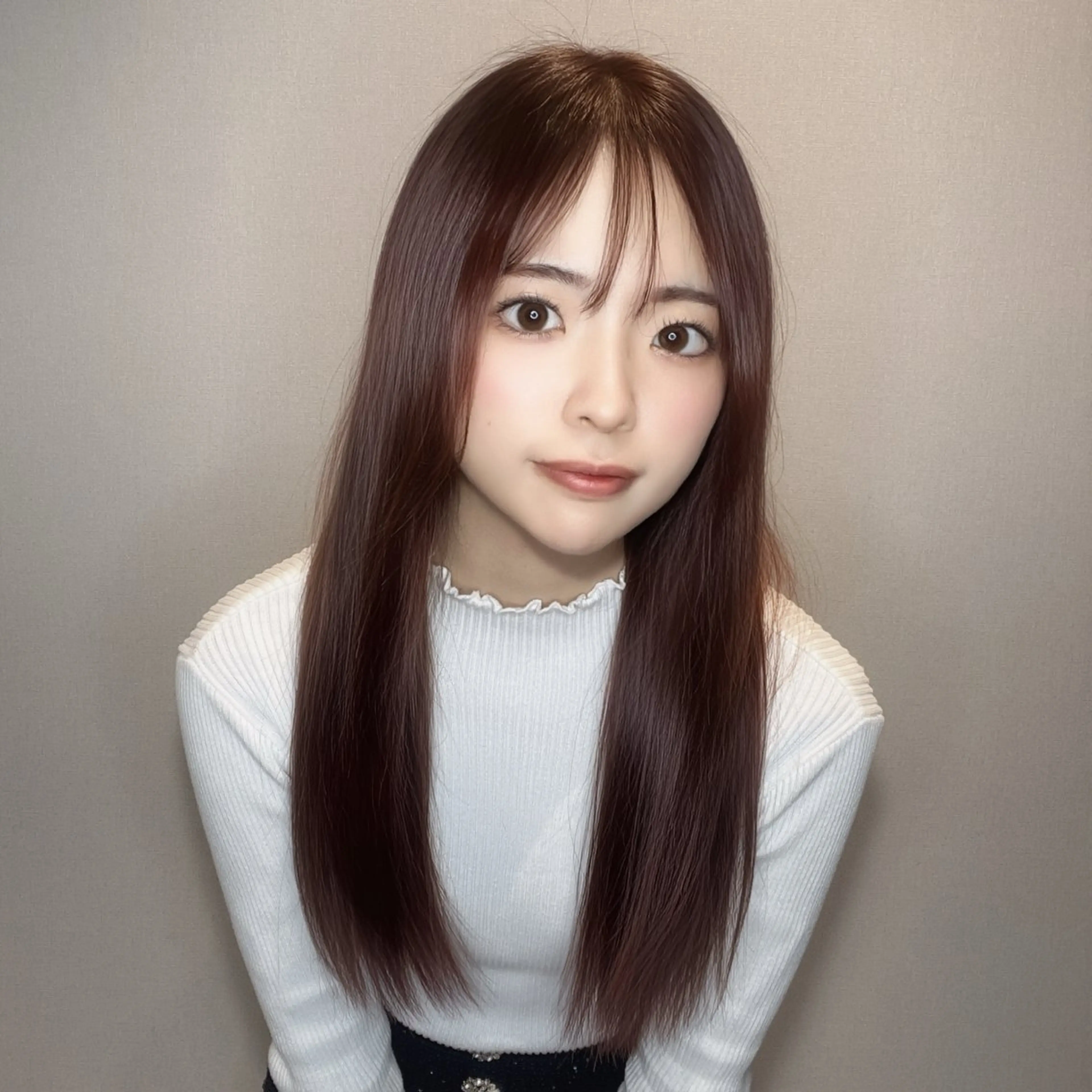 ロング 髪質改善 ヘアカラー トリートメント 髪質改善/shuki 韓国/代表取締役のヘアスタイル