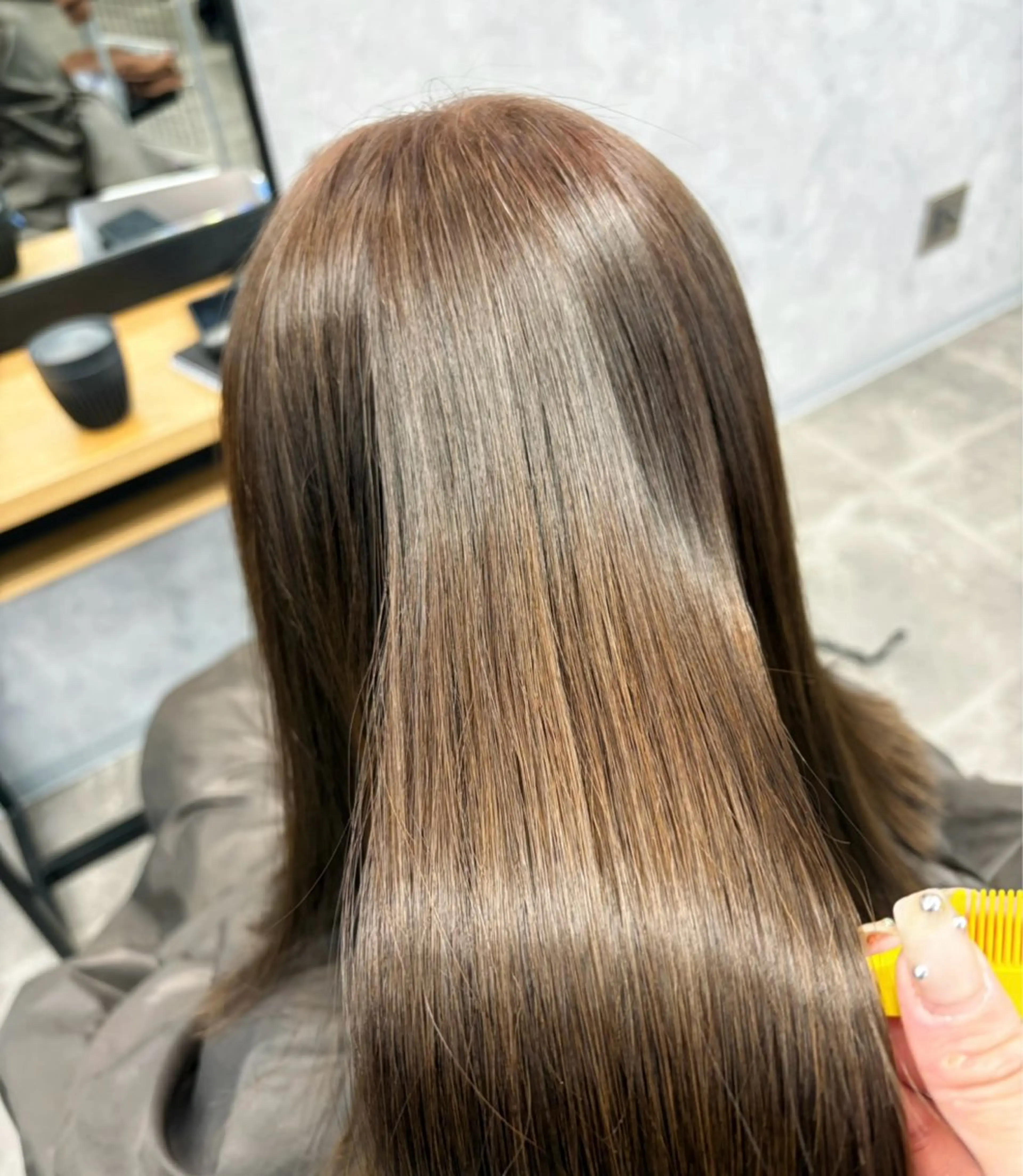 ロング 縮毛矯正 🪡 KIMU🪡🎀のヘアスタイル