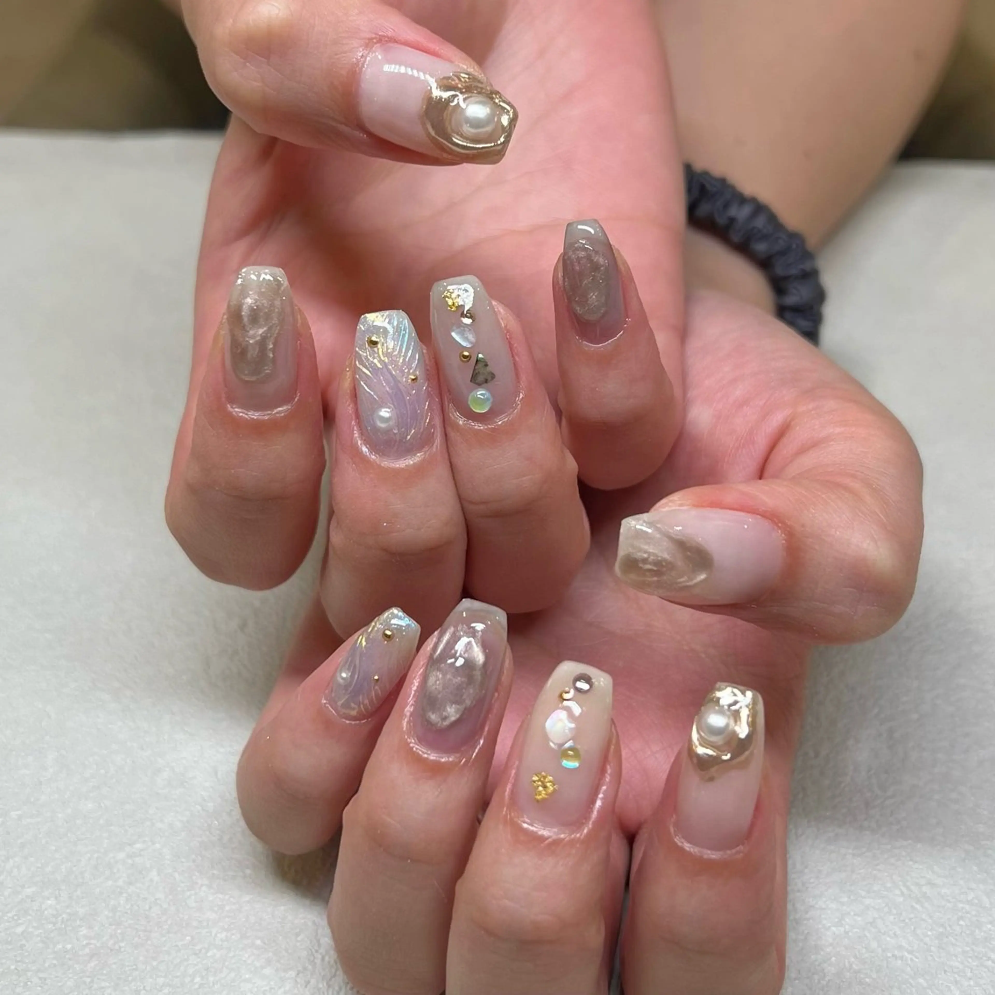 ネイル ハンドネイル 鶴田୨ৎmaison de NALIのネイルデザイン