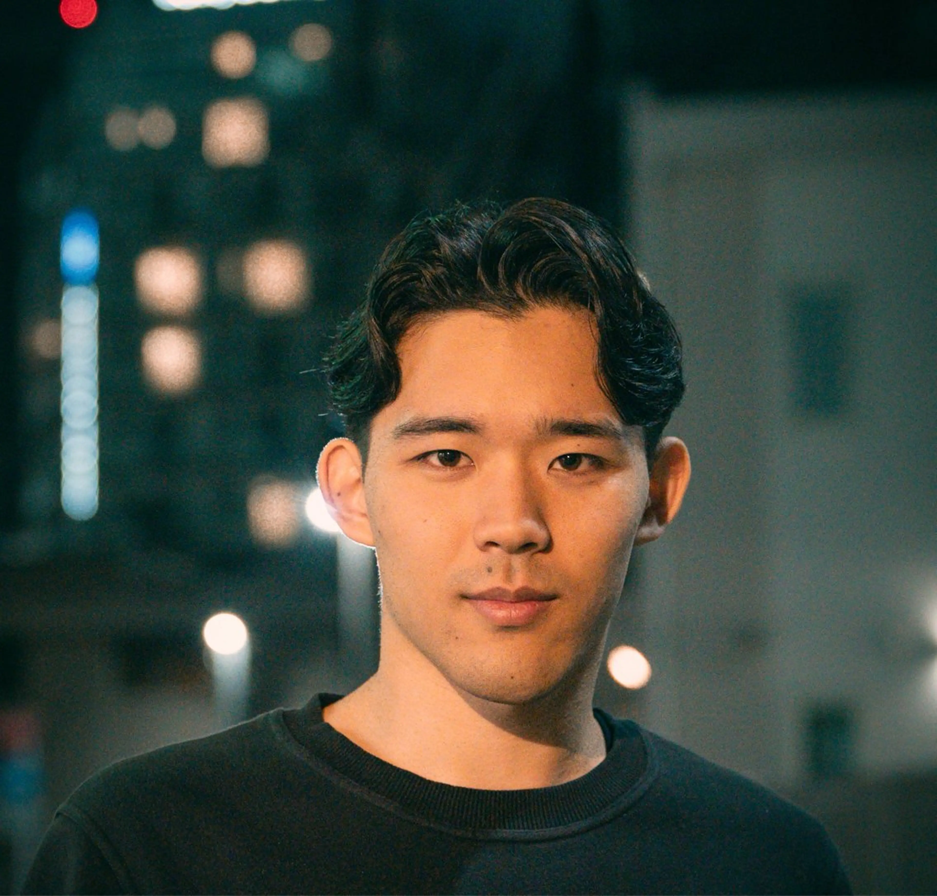 ショート カラー パーマ メンズ センターパート 🔗メンズサロン🔗 Kieのヘアスタイル