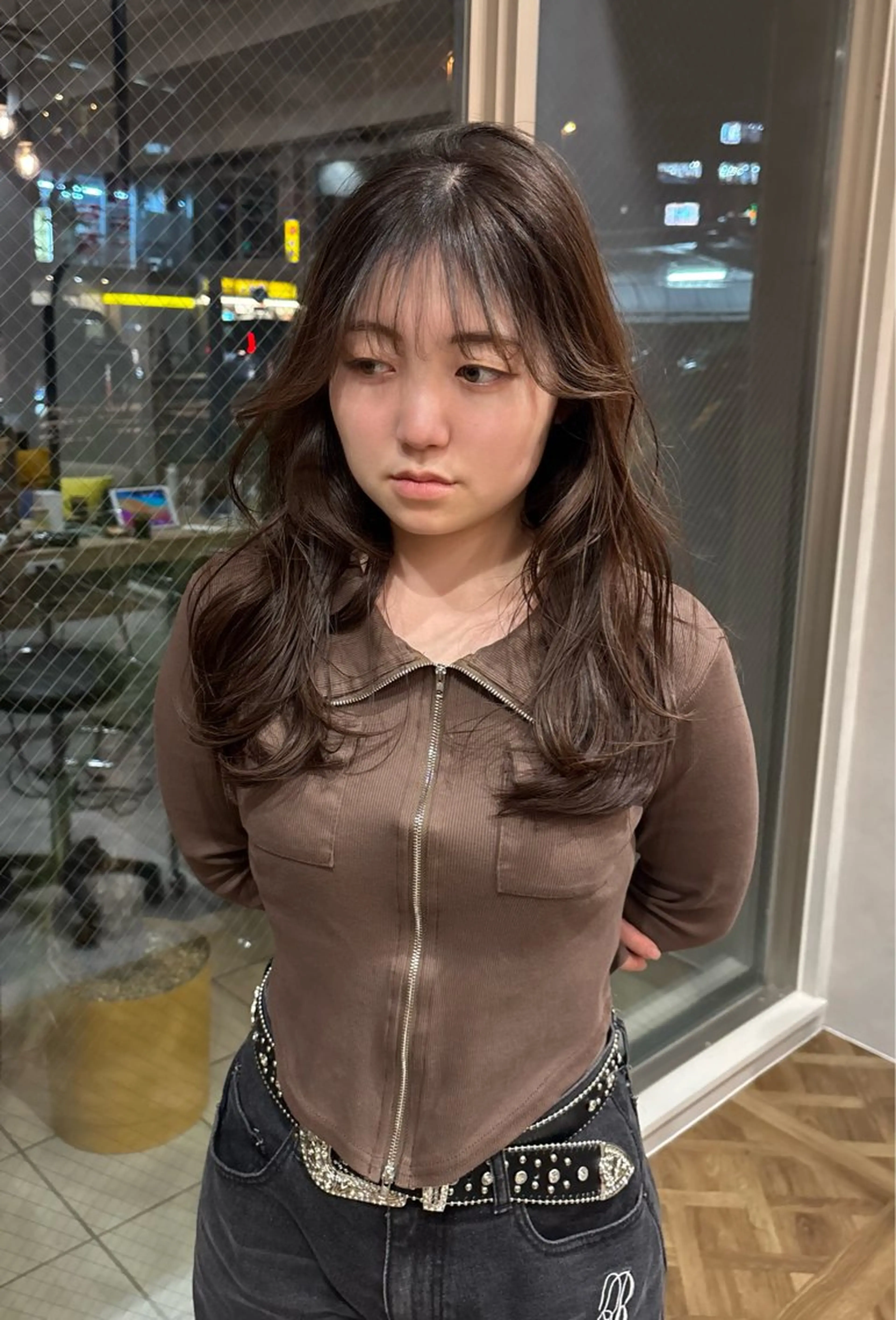 ロング カラー 江口 幸太のヘアスタイル