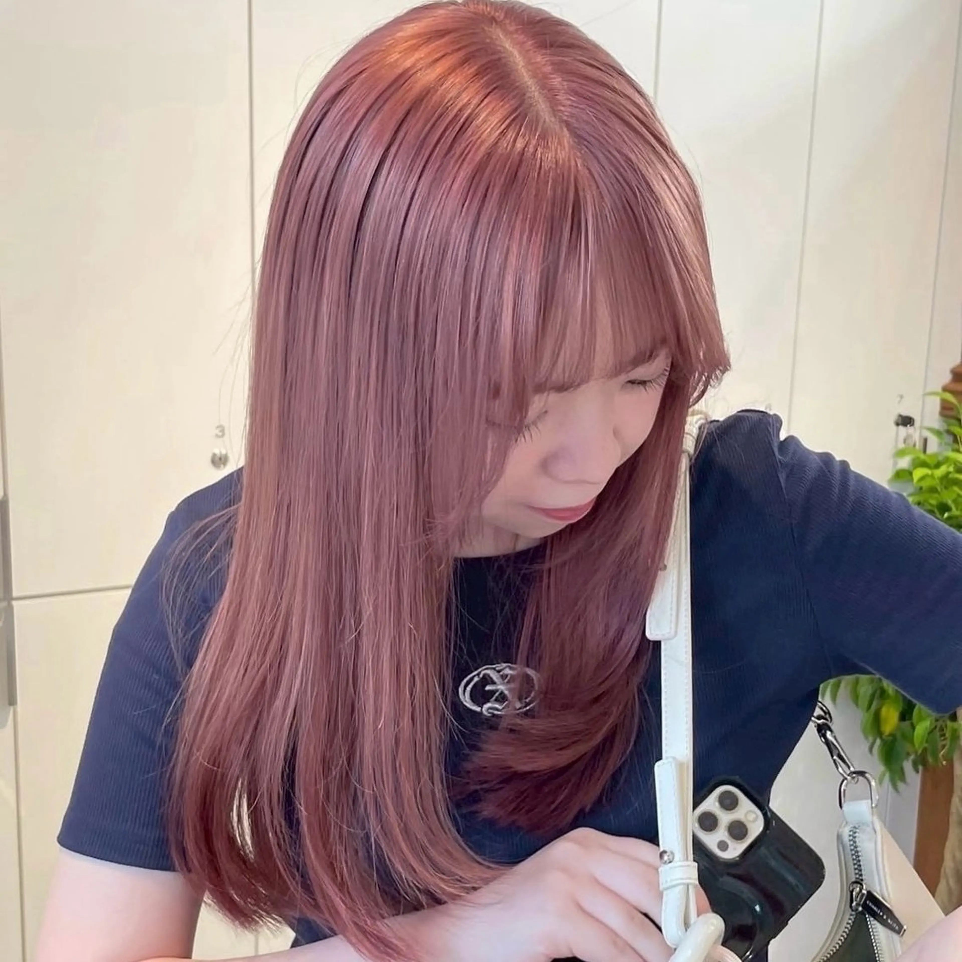 ロング カラー カット ヘアカラー トリートメント レイヤー/透明感 カラー✩.*˚チャンのヘアスタイル