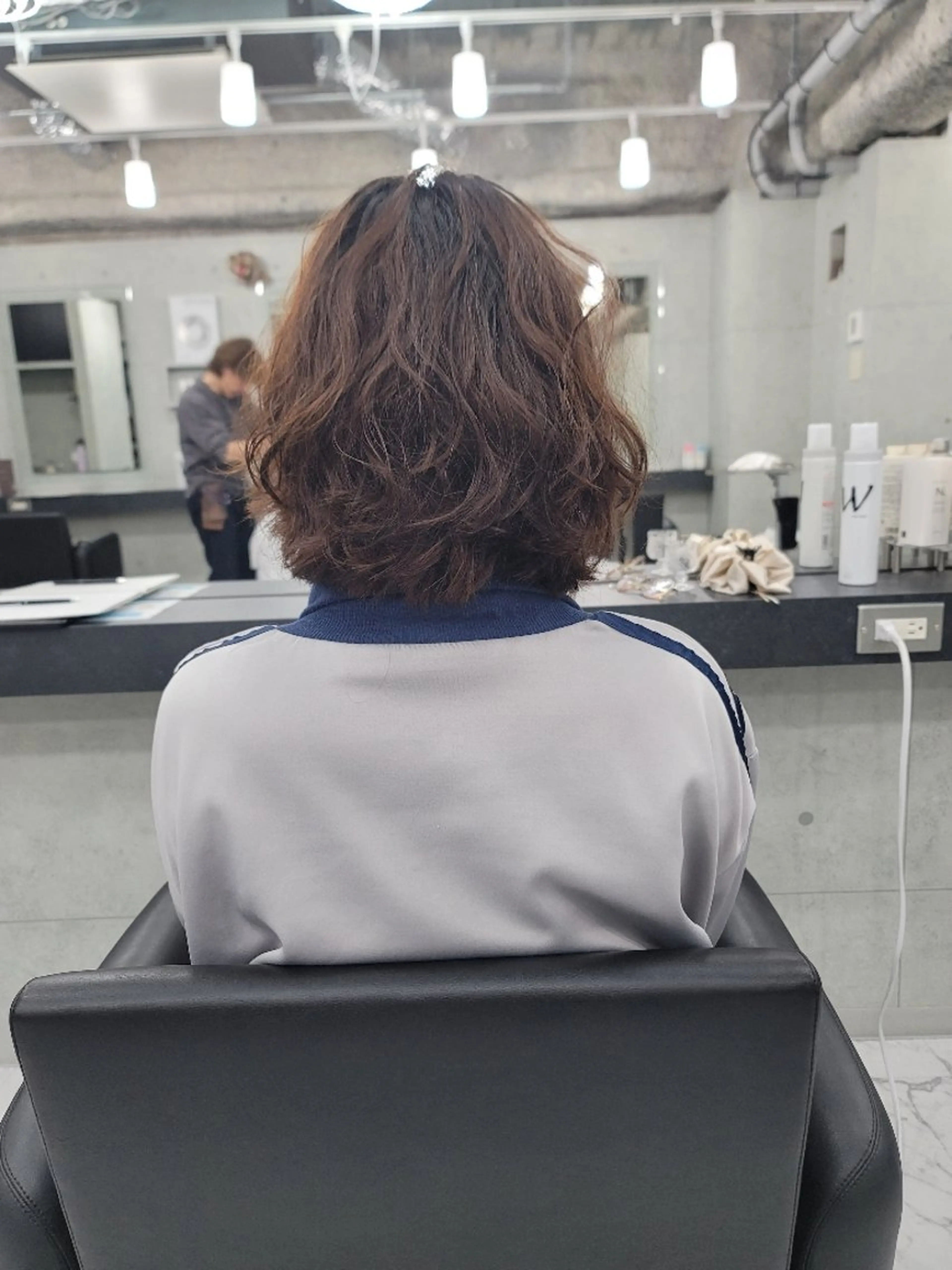 ミディアム パーマ ❇️安達 優心❇️ レイヤー/艶髪特化のヘアスタイル