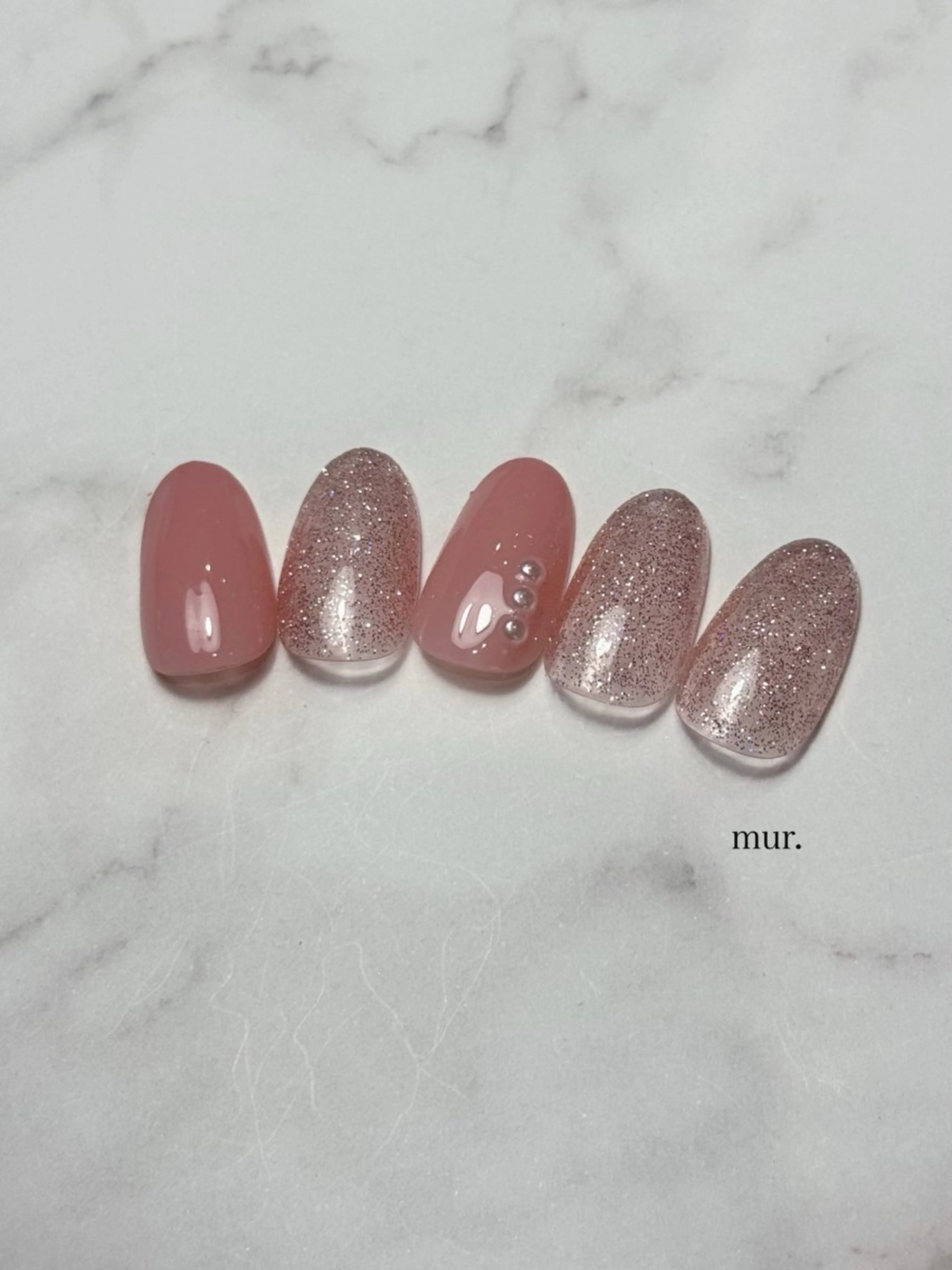 ネイル フラッシュネイル ハンドネイル mur. harukaのネイルデザイン