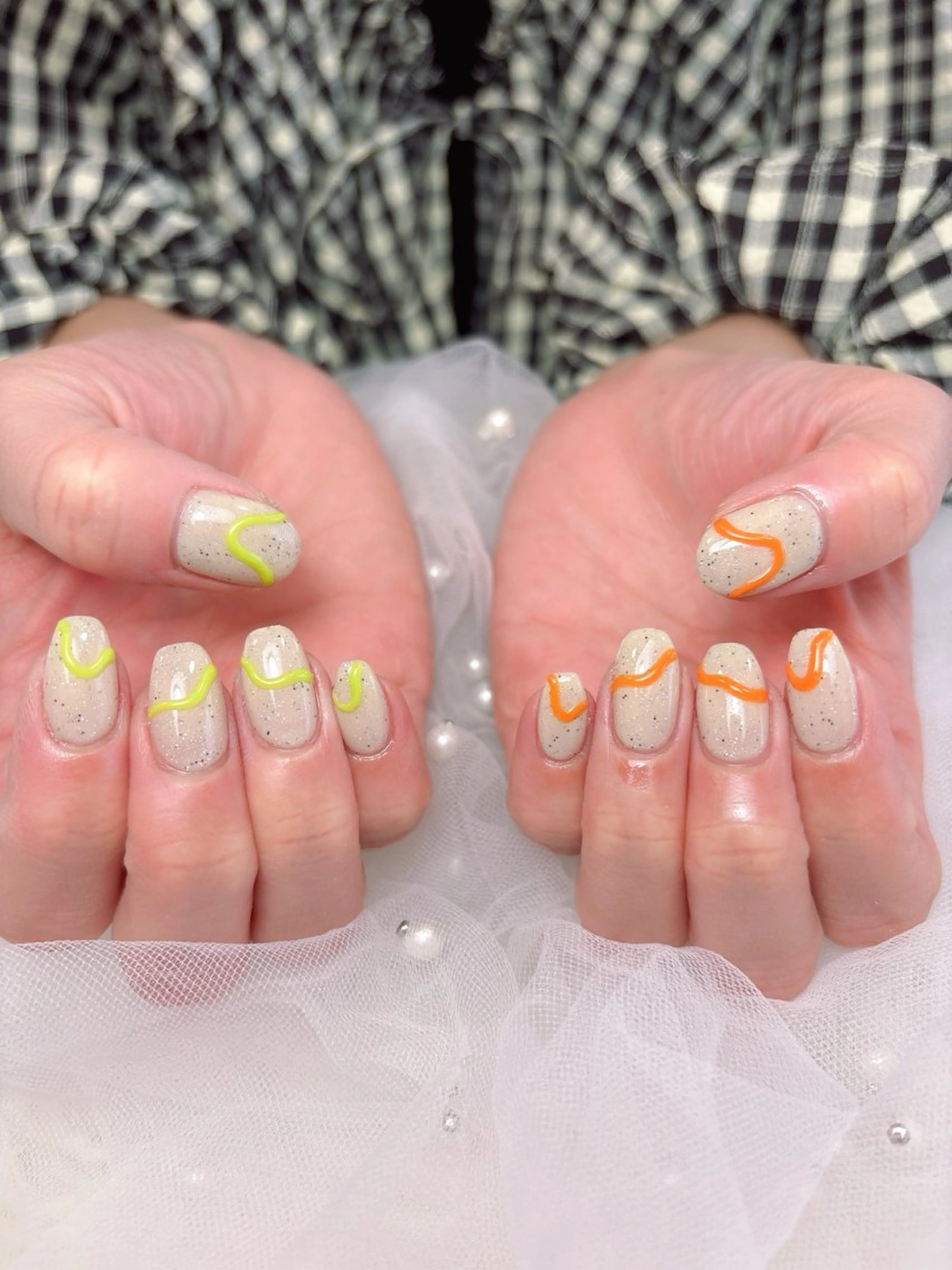 ミディアム ハンドネイル Nail Salon Rinosh所属・Rinosh Haruのネイルデザイン