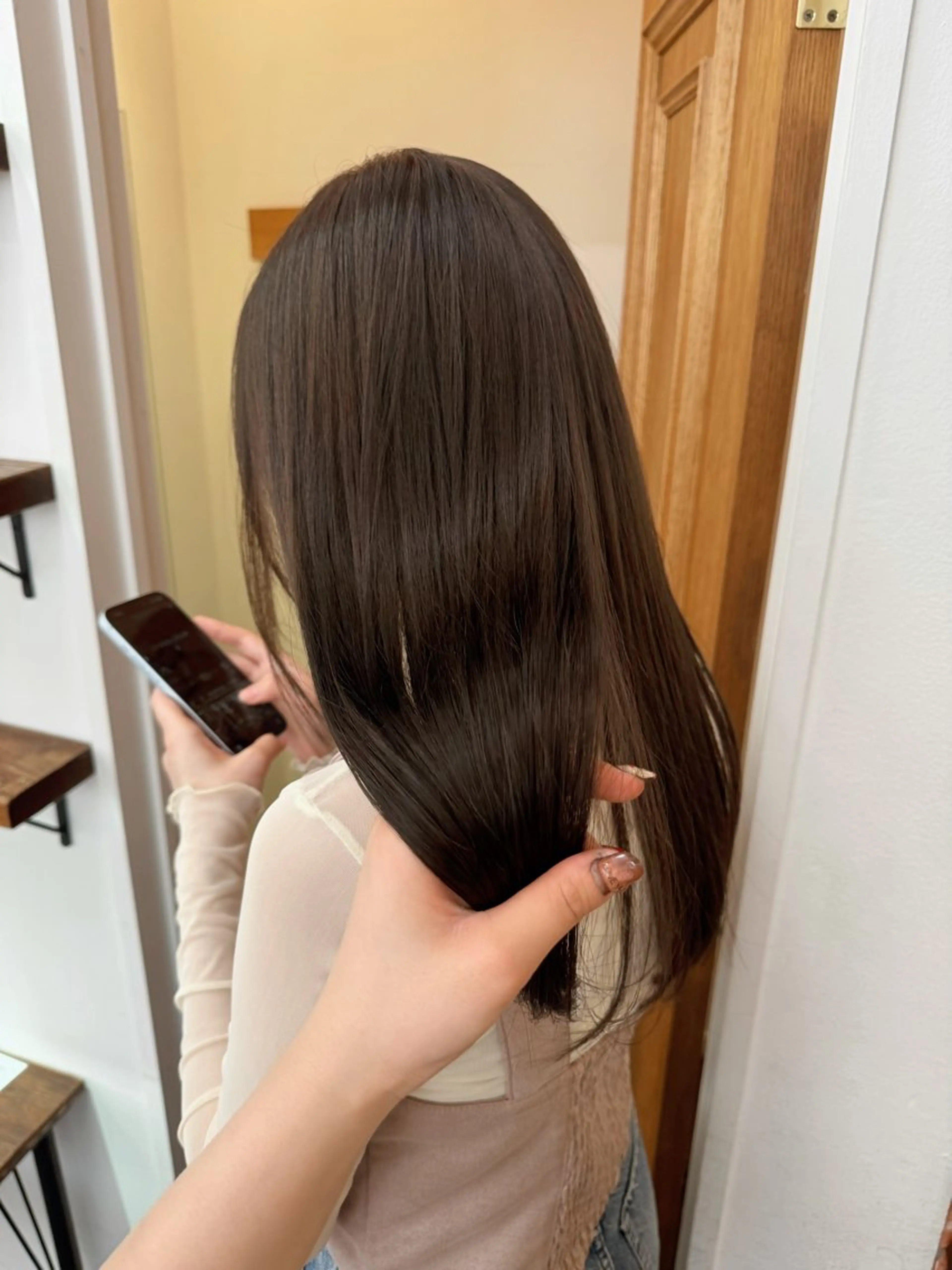 ロング カラー ブリーチ ブリーチなしカラー ヘアカラー トリートメント MAKES表参道所属・MAKE’S 表参道 🌟はるかのヘアスタイル