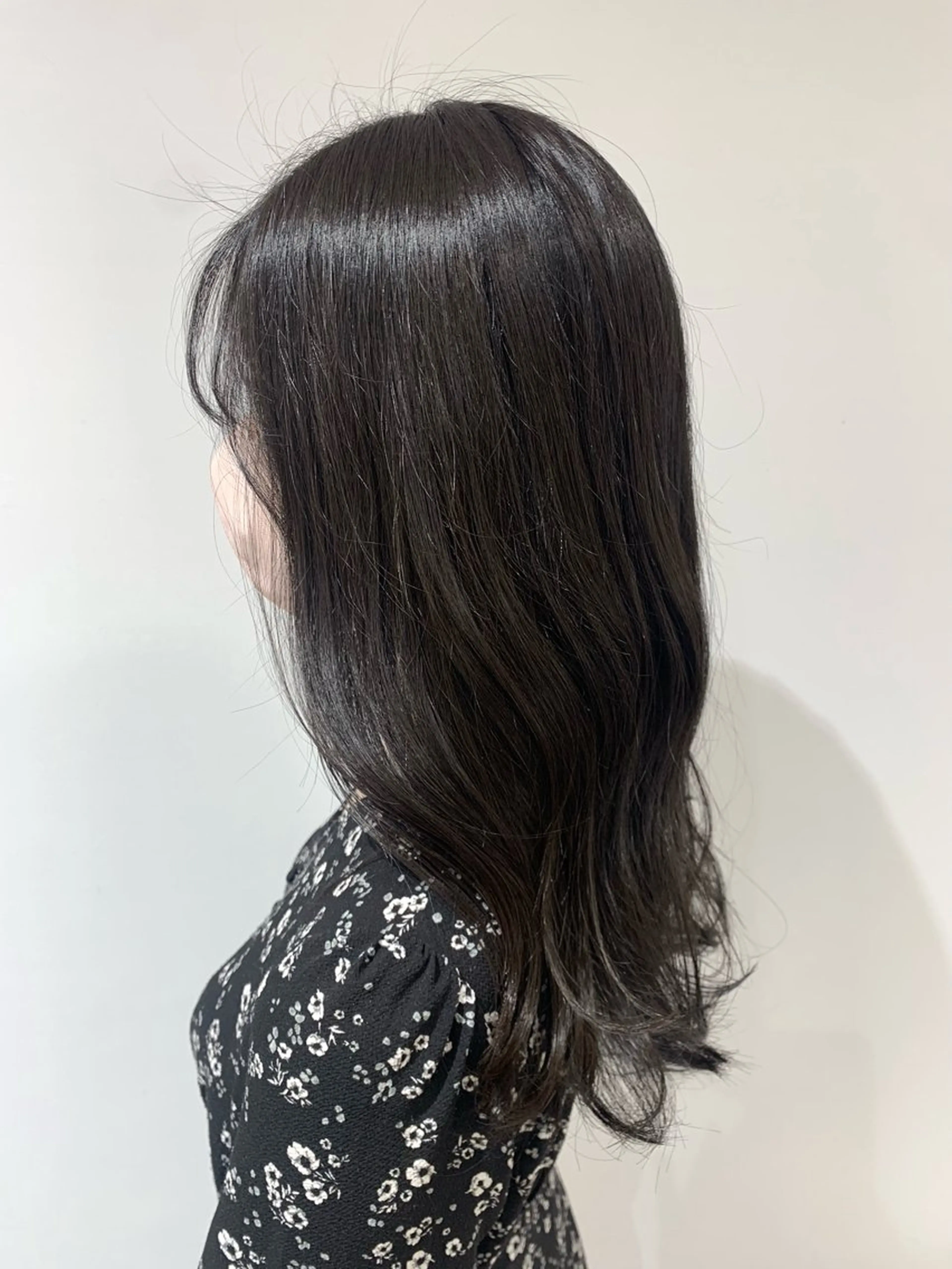 ミディアム カラー カット ヘアカラー トリートメント 松浦ゆずき 韓国/ 診断/ダウンパーマのヘアスタイル