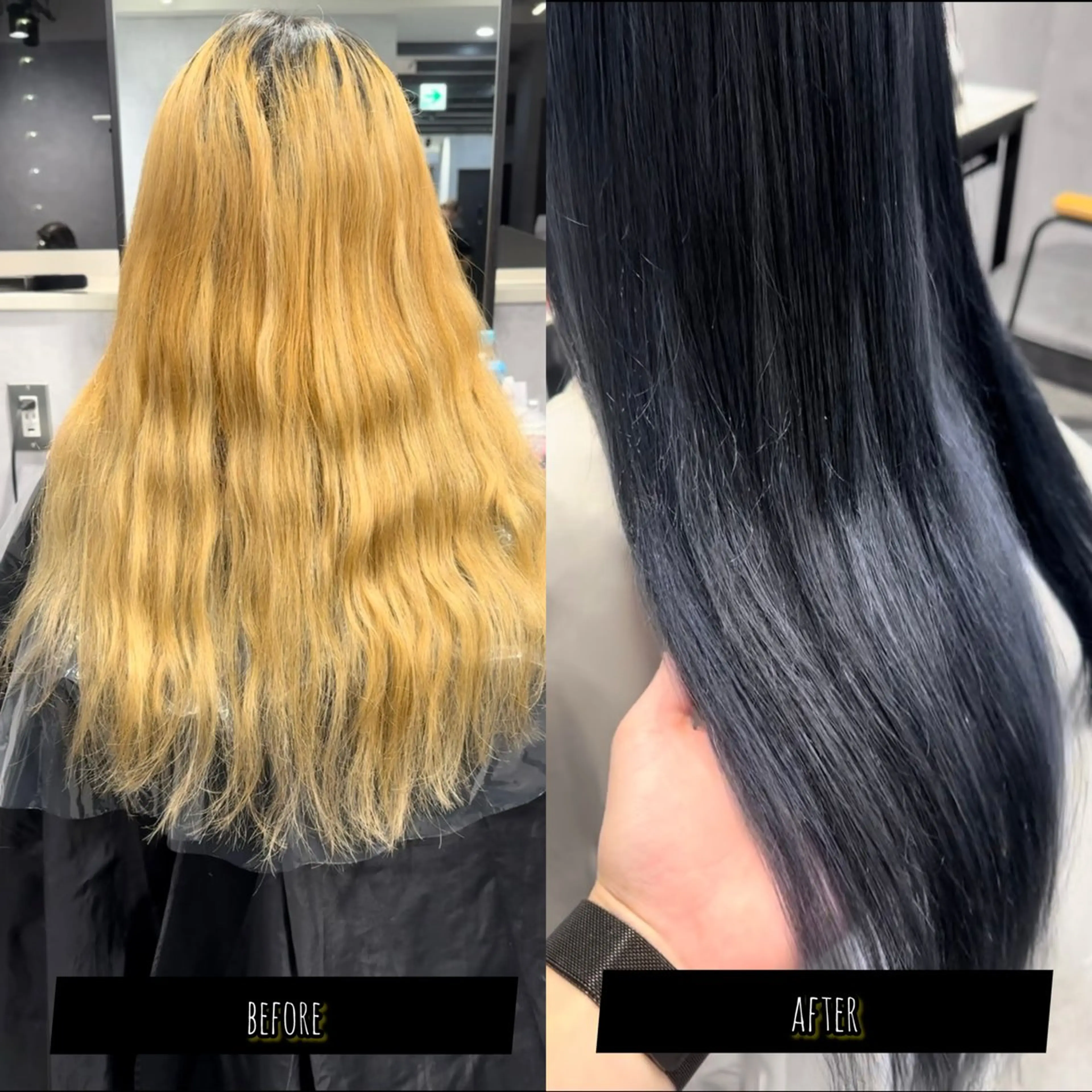 ロング カラー エクステ ヘアカラー トリートメント エクステ プルエクステ/透明感 カラー✨KAZUKIのヘアスタイル