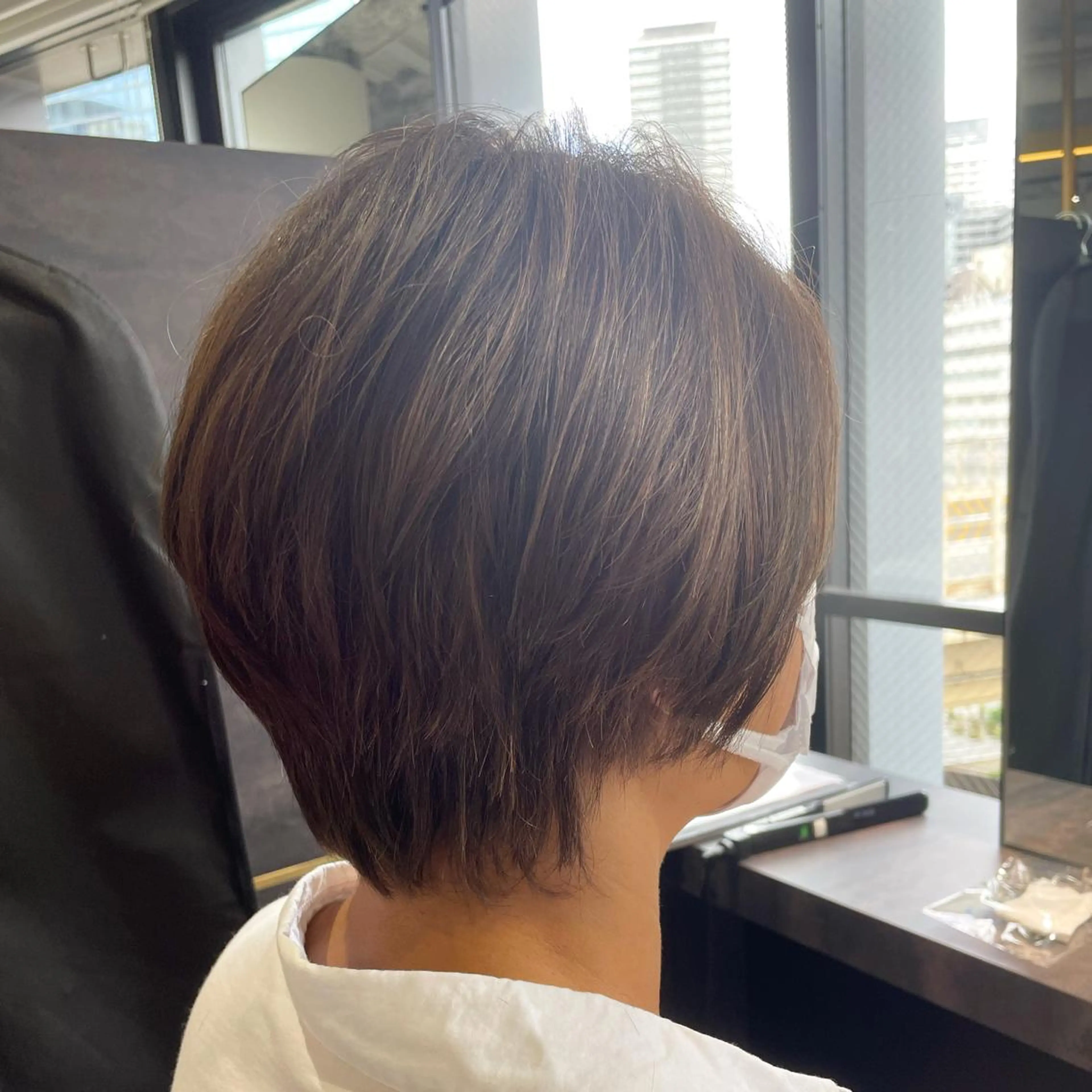 ショート カラー ショート/脱白髪染め ☆宇﨑悠実のヘアスタイル