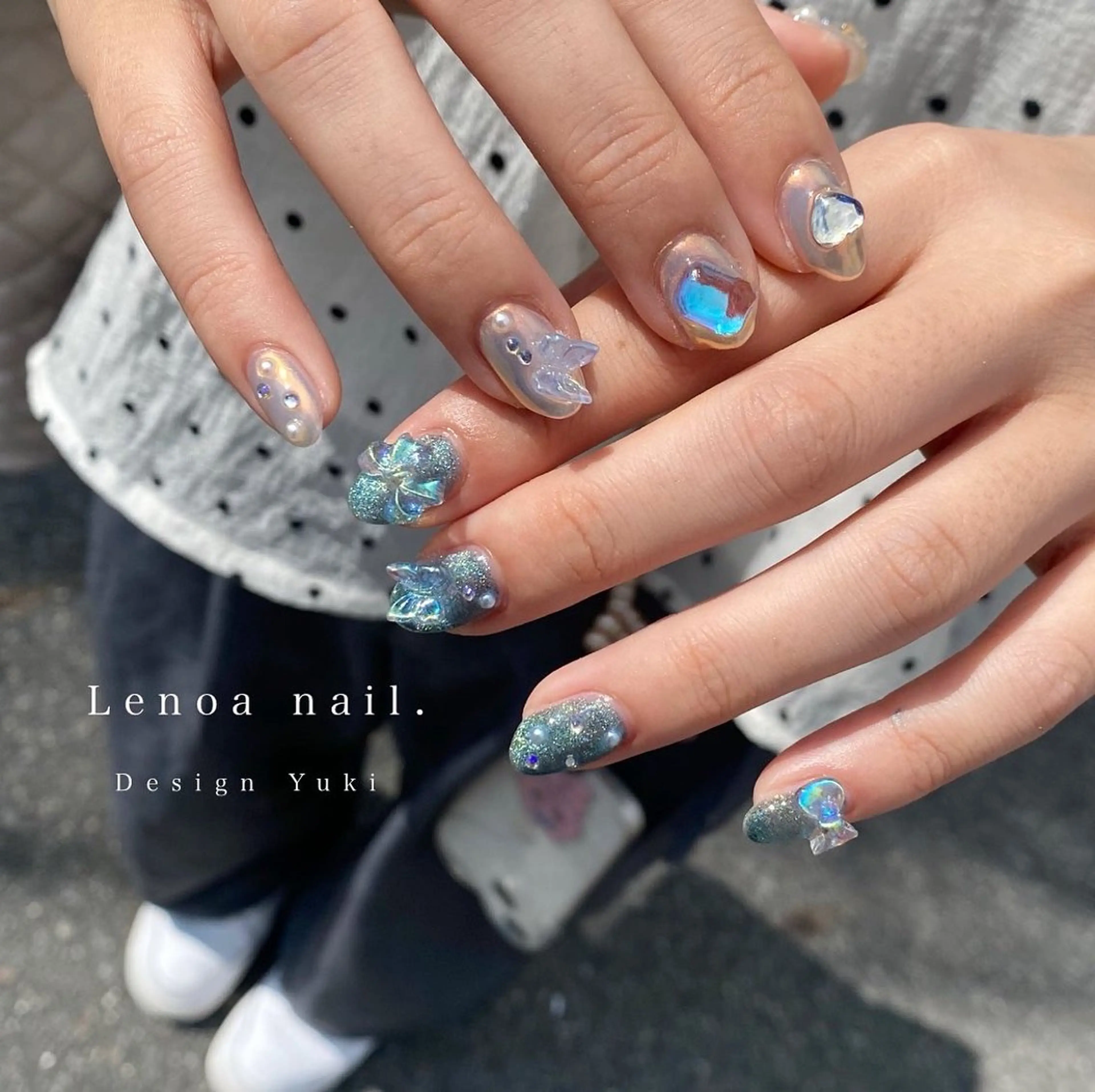 ネイル ハンドネイル Lenoa Yukiのネイルデザイン