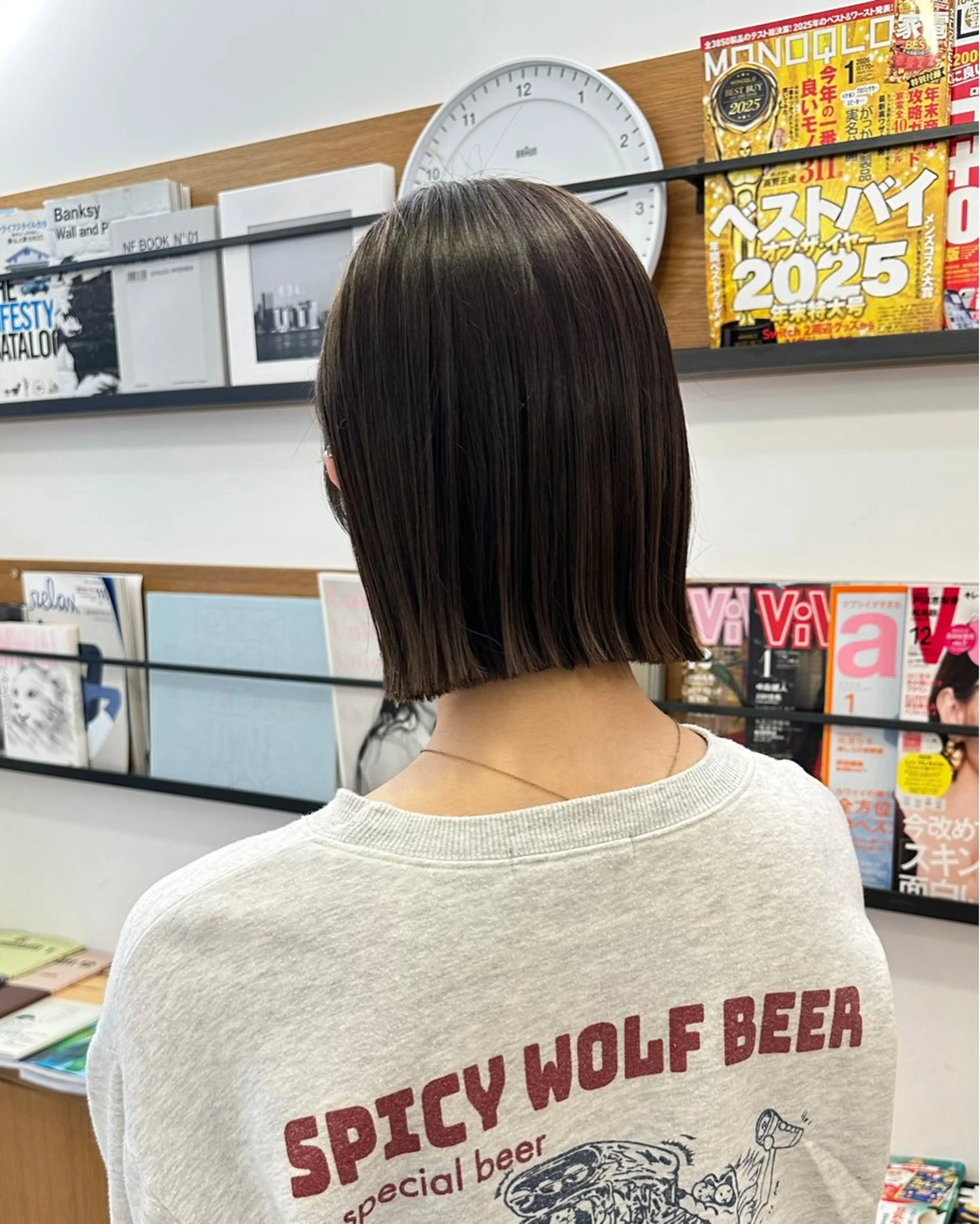 ショート ボブ 似合わせボブ/ ハイトーン/すずきのヘアスタイル