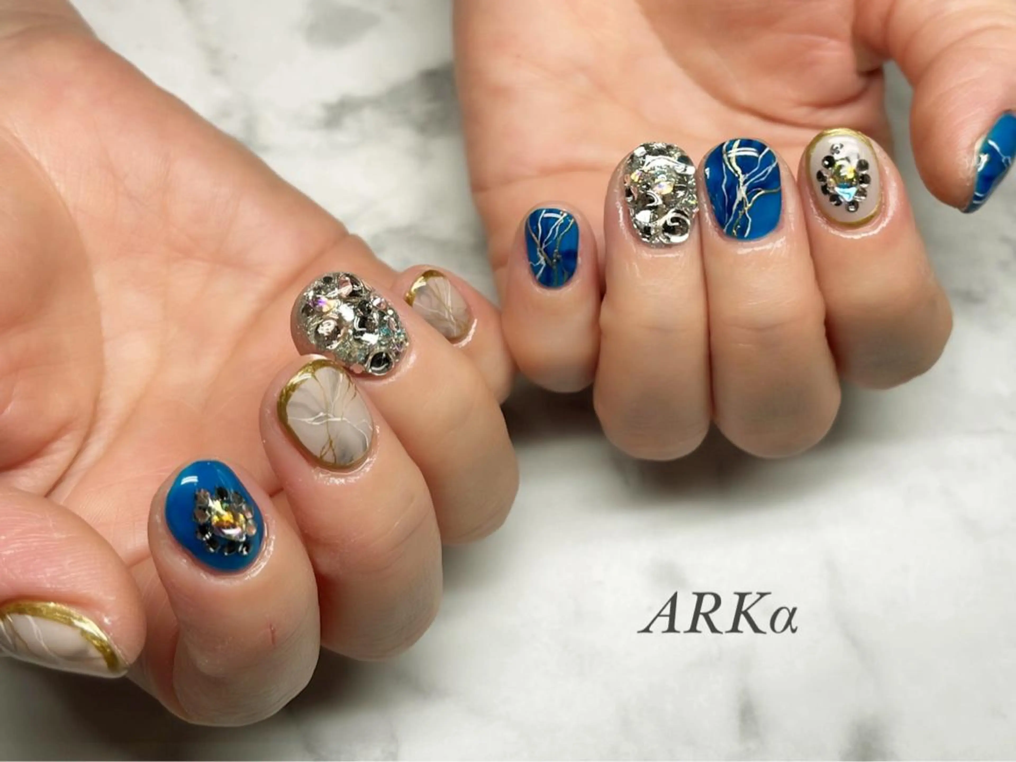 ネイル ハンドネイル ARKα Nishiのネイルデザイン