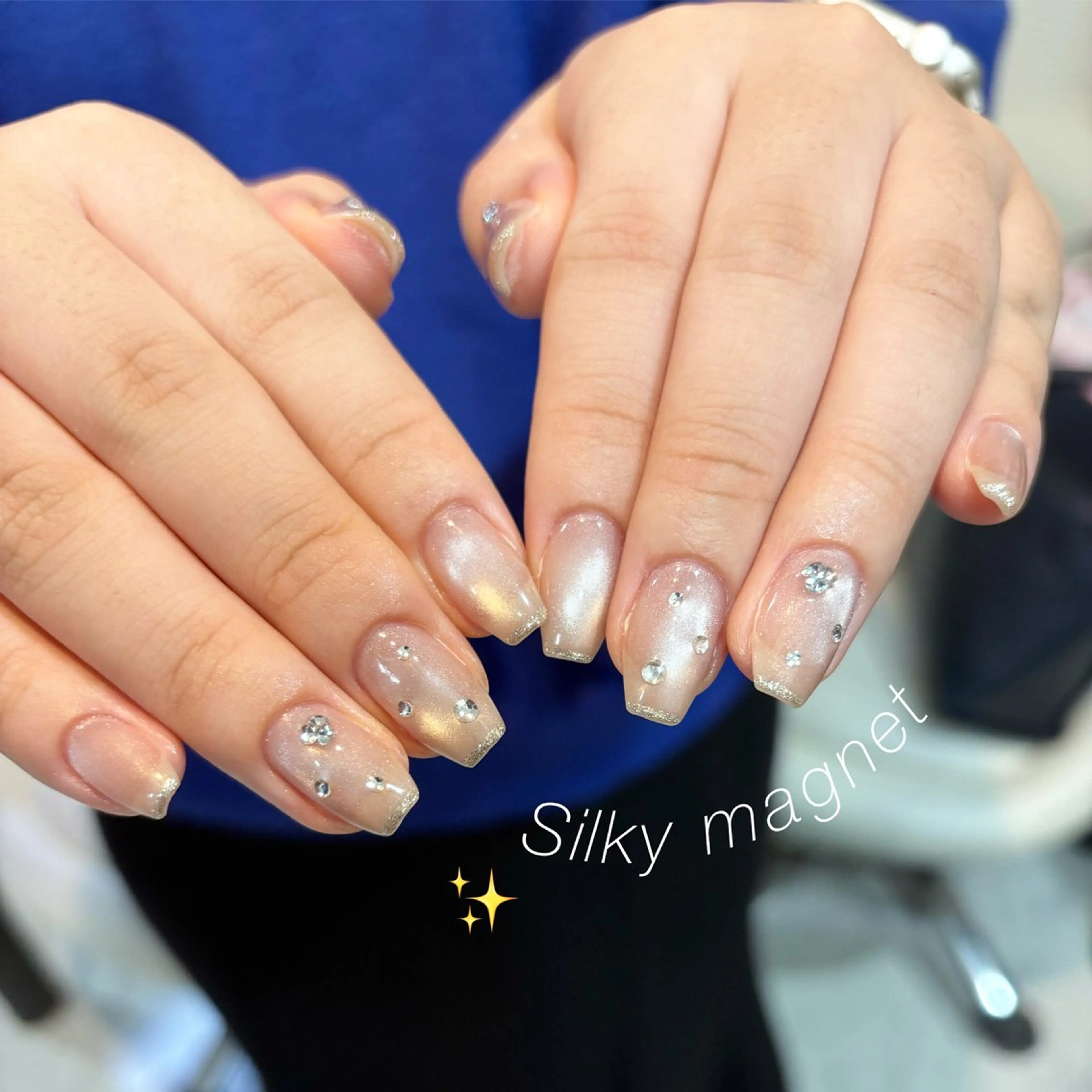 ネイル ハンドネイル mofie🤍ユミ/ 恵比寿/パラジェルのネイルデザイン