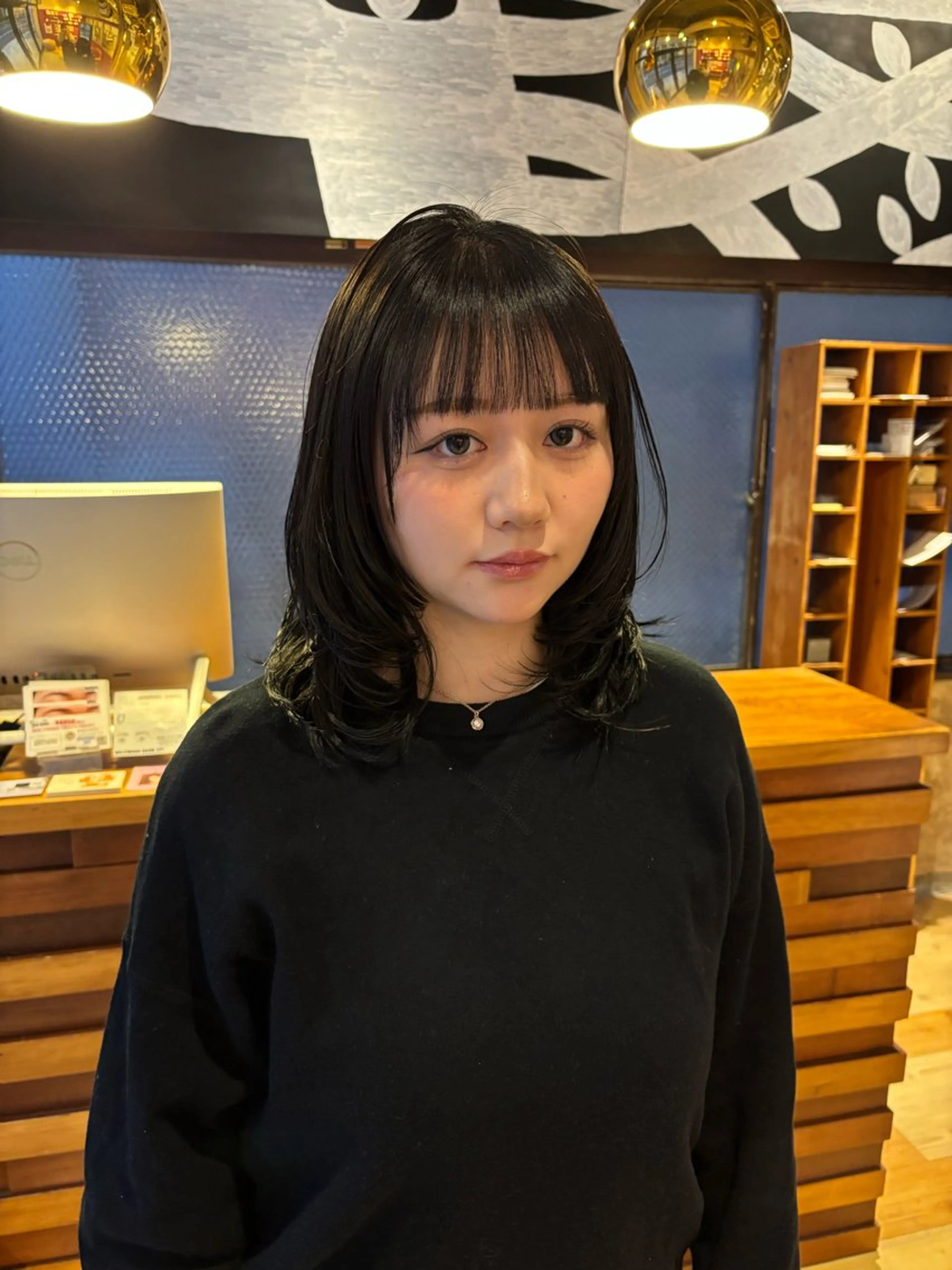 ミディアム Rinka  ︎︎のヘアスタイル